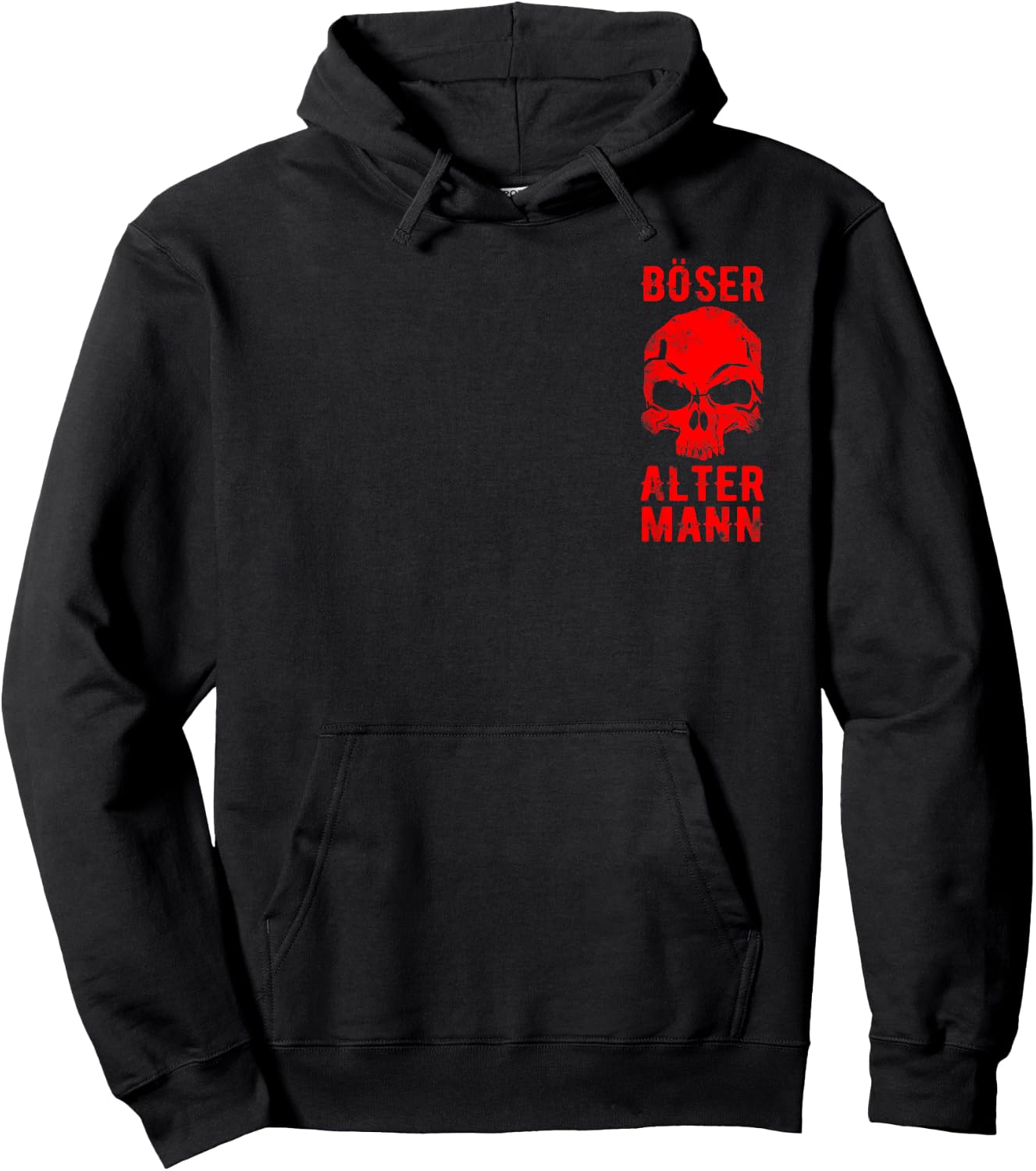 Bad Old Man , black Hoodie - Hoodie | Black