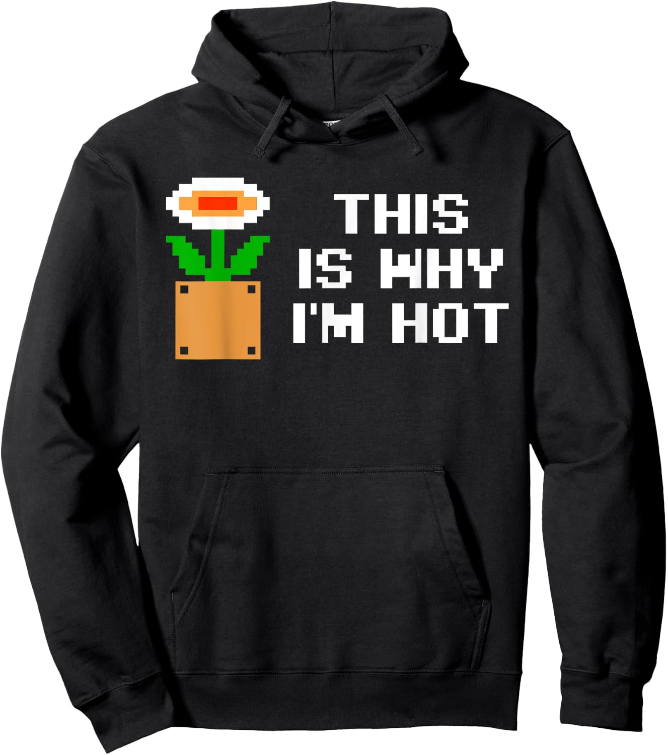 This Is Why I'm Hot Apparel Hoodie - Hoodie | Black