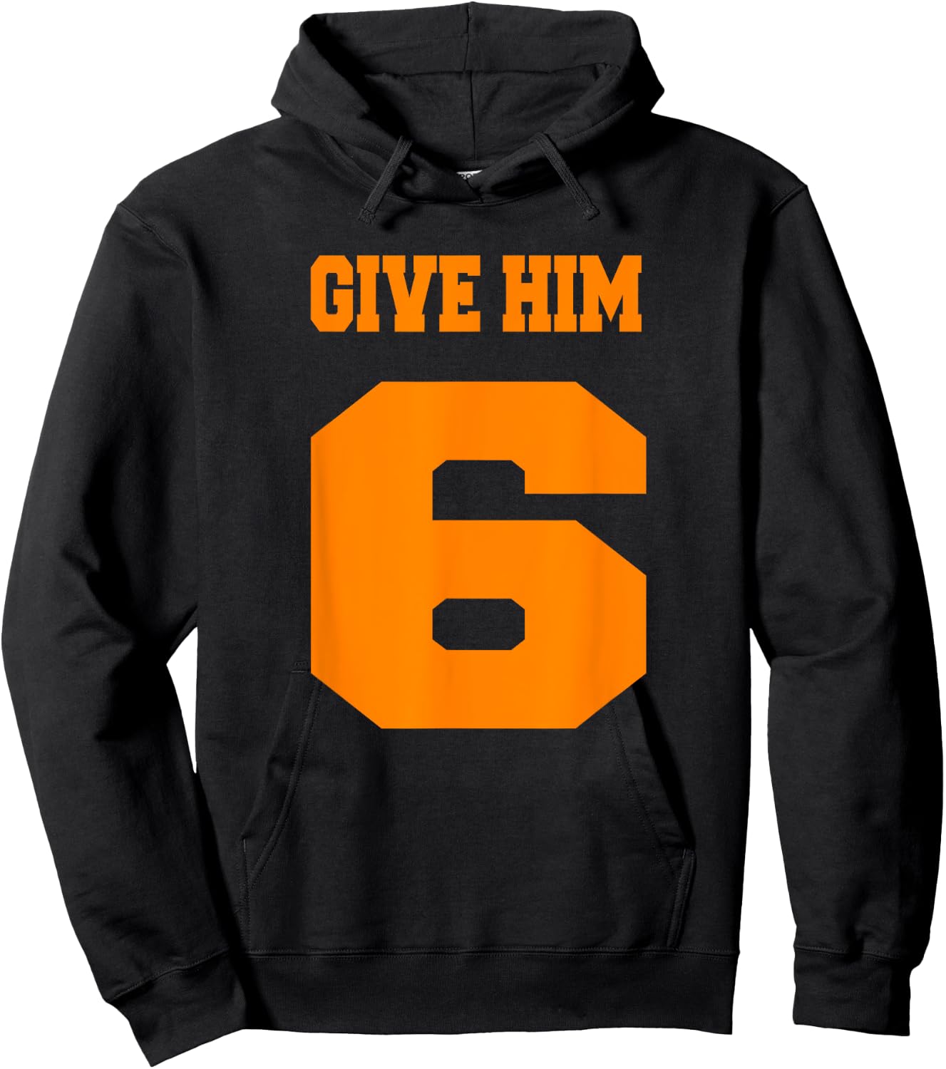 Tennessee Volunteer State - Give Him Six Hoodie - Hoodie | Black