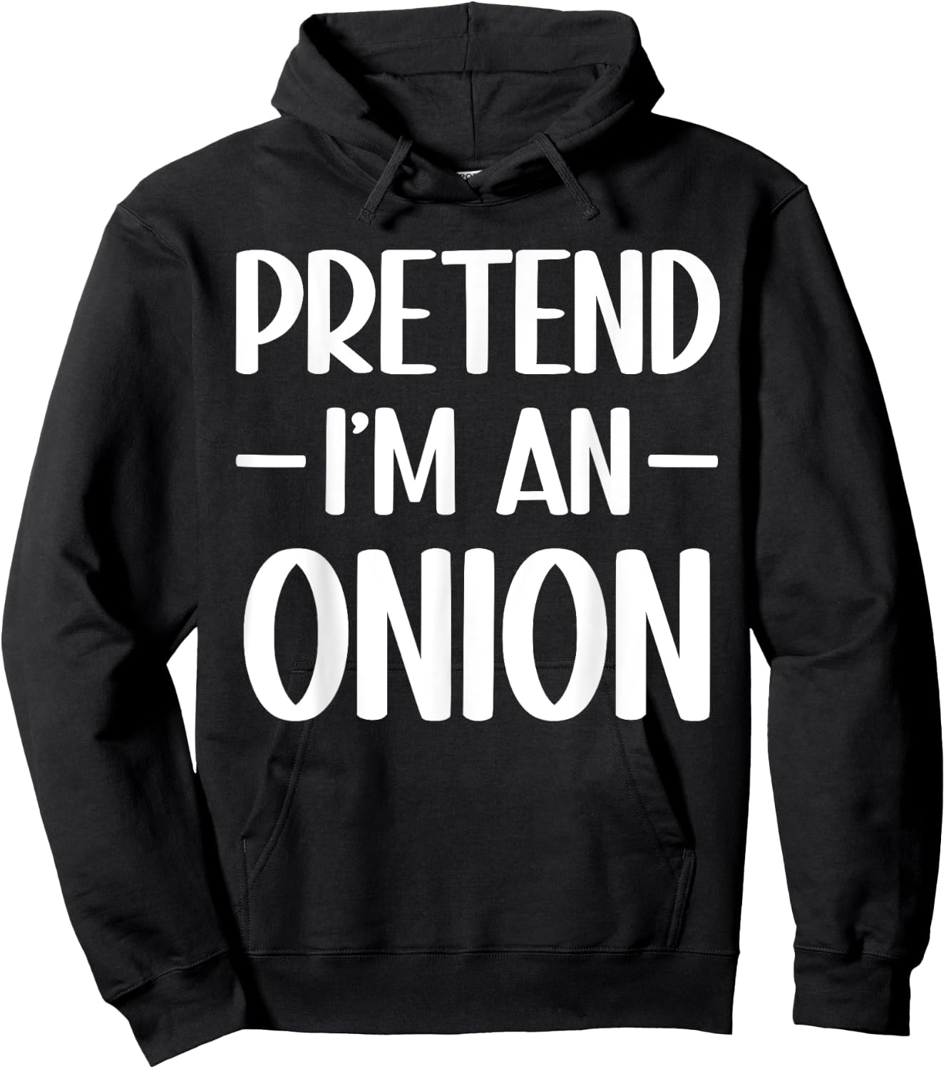 Pretend I'm an onion Halloween costume, red onion costume Hoodie - Hoodie | Black