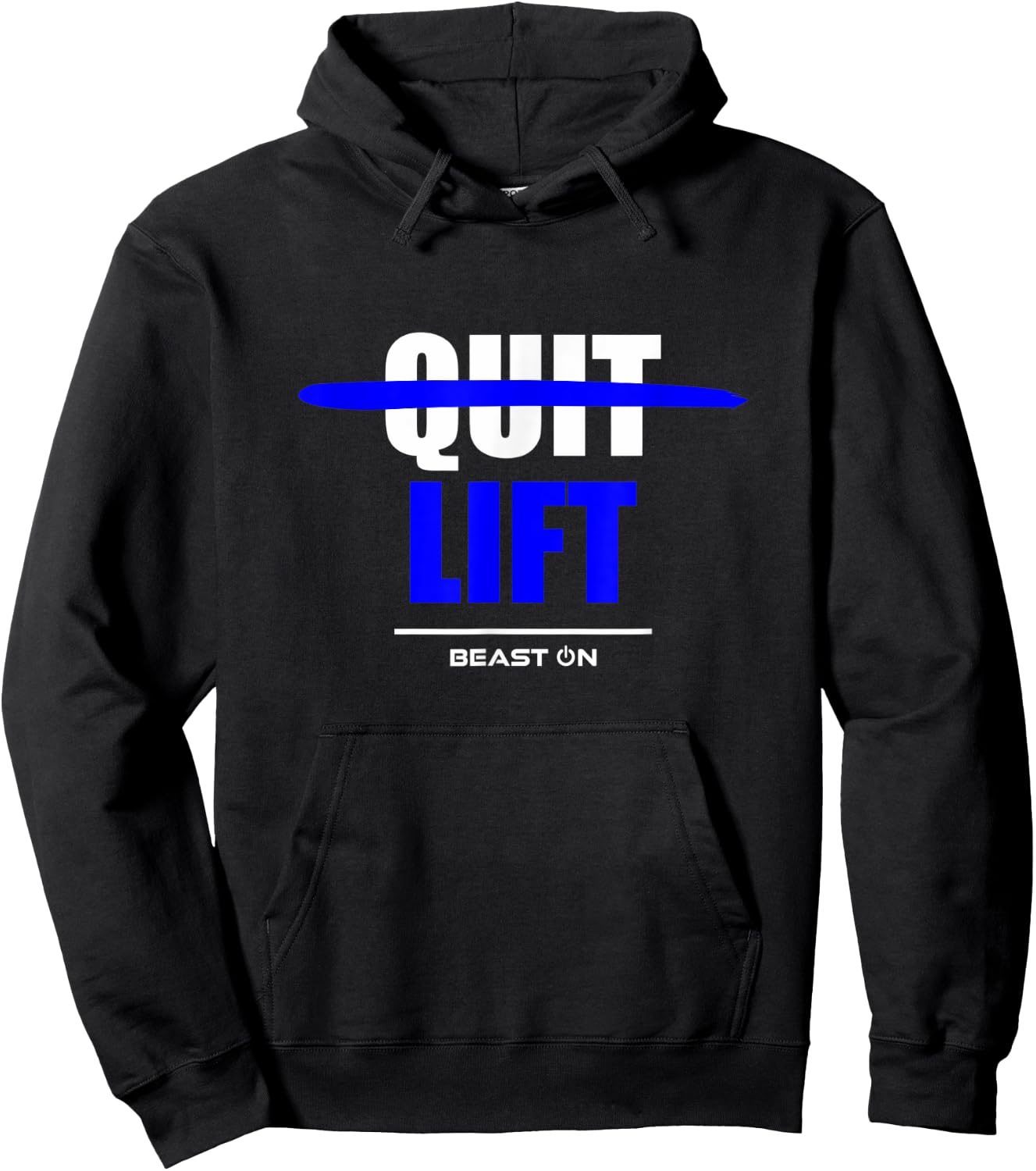 Do not Quit Lifting Lift Fitness Gym Bodybuilding Motivation Hoodie - Hoodie | Black