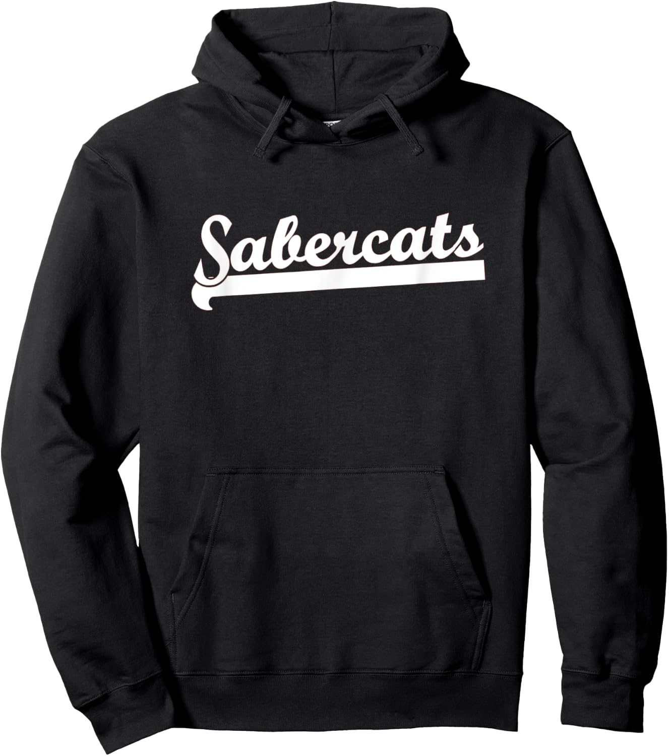 SABERCATS Football Soccer Basketball Baseball Hockey Team Hoodie - Hoodie | Black