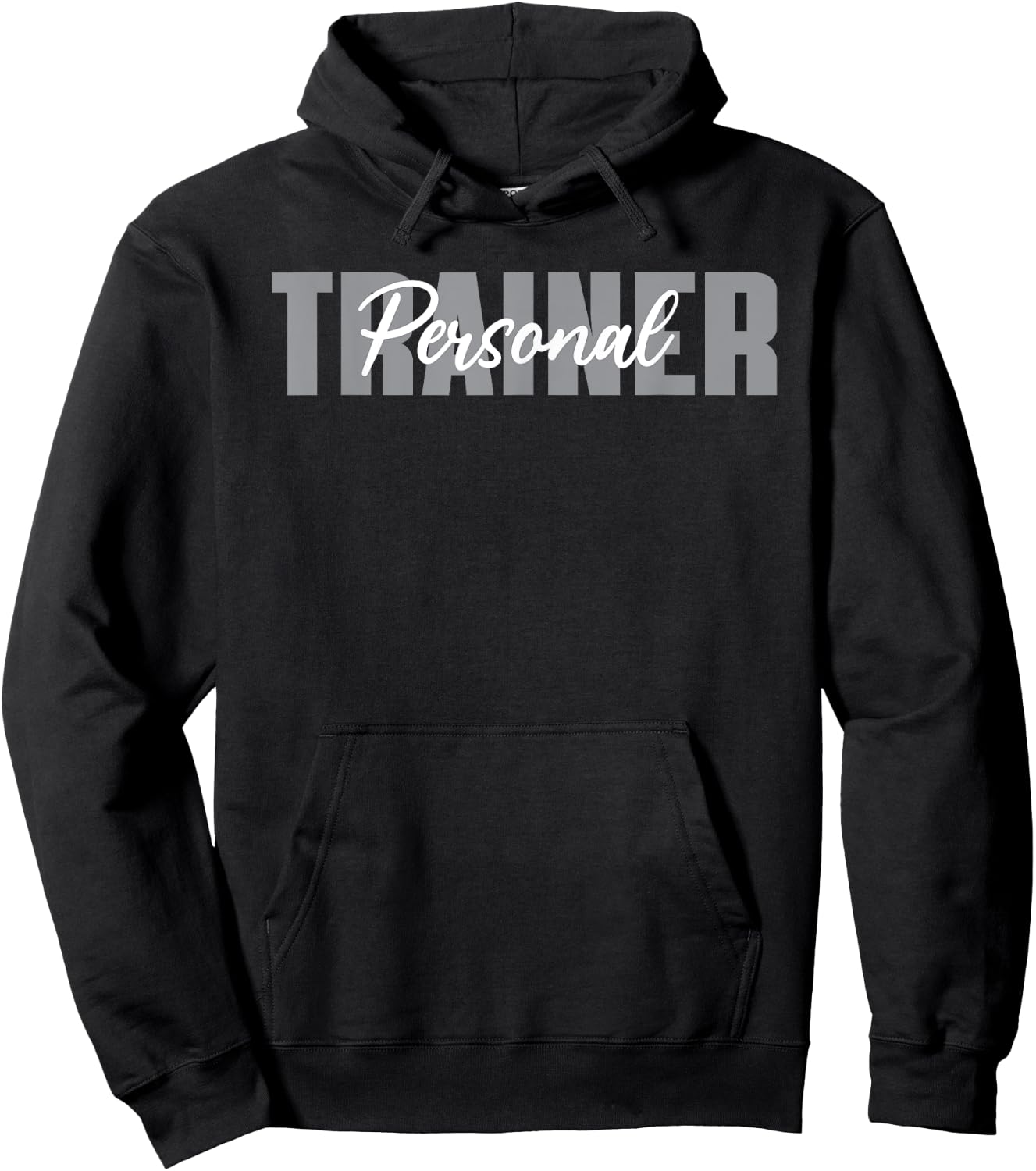 Personal Trainer Typeset Wear Hoodie - Hoodie | Black