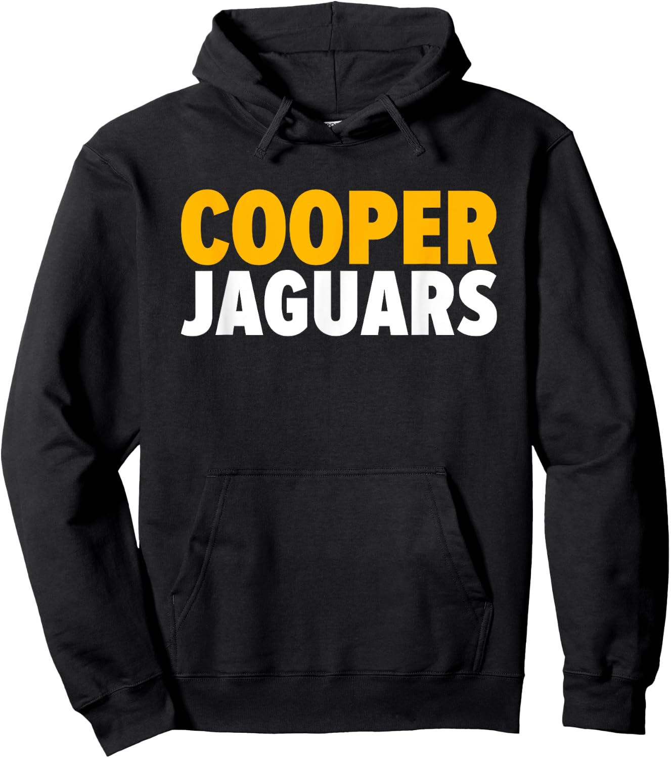 Cooper Jaguars Bold Hoodie - Hoodie | Black
