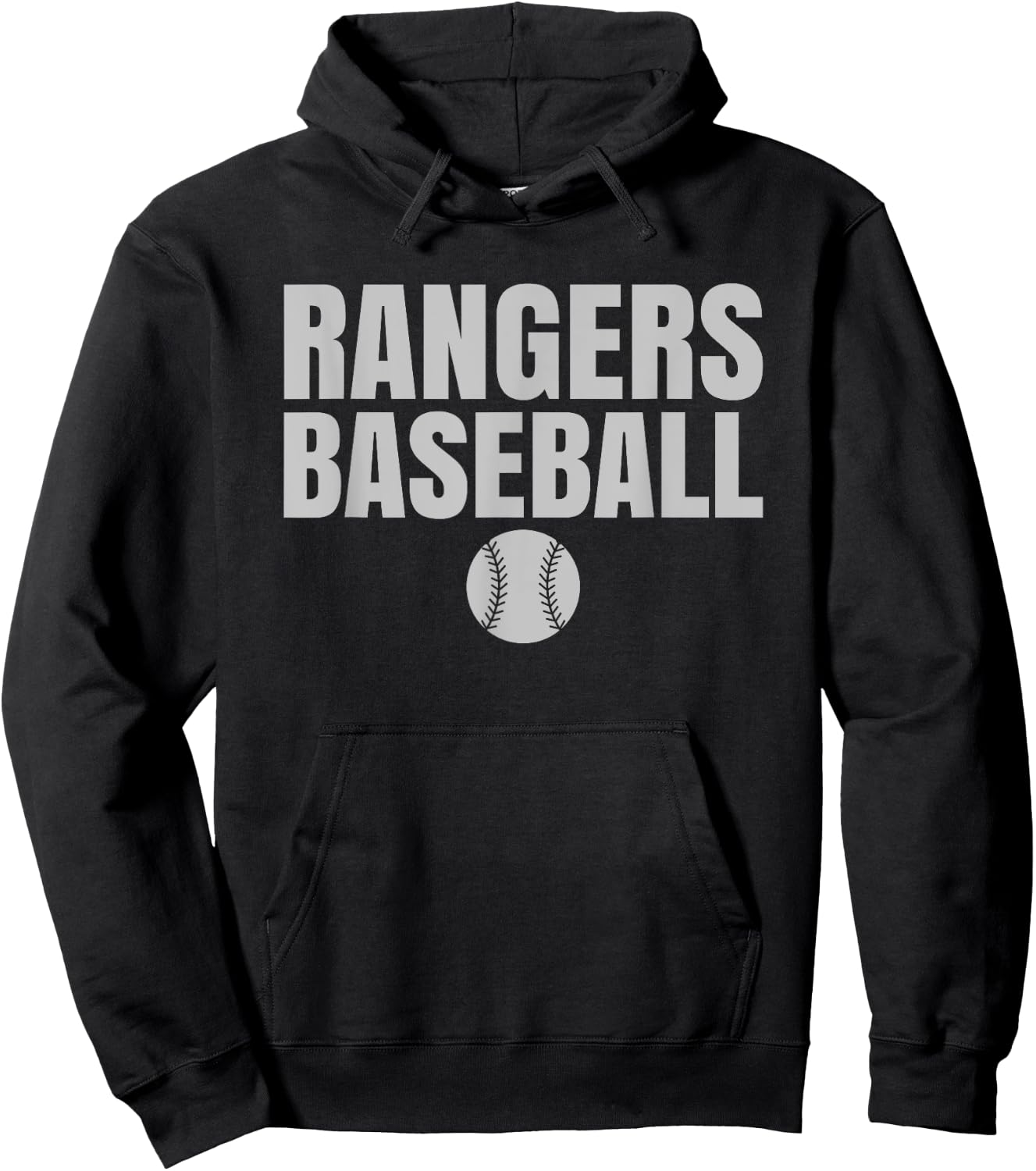 Vista Ridge Rangers Baseball Hoodie - Hoodie | Black