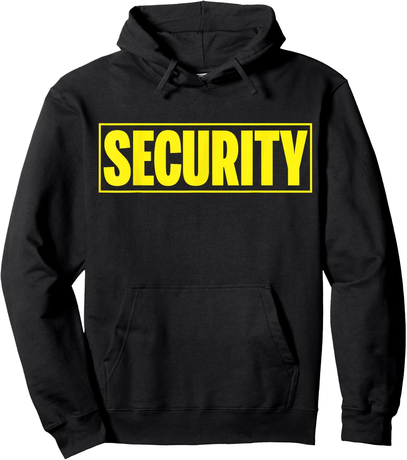 Security Shirt | Security Guard Kostüm | Security Officer Hoodie - Hoodie | Black