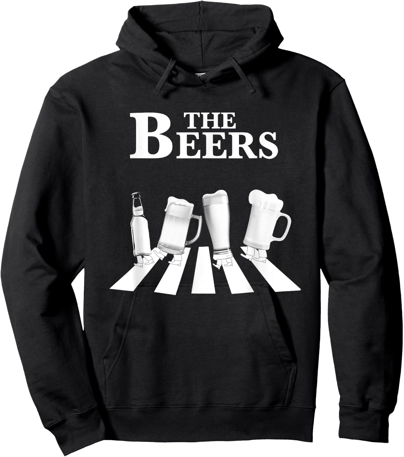 The Beers Beer Lover Funny Party Pils , black Hoodie - Hoodie | Black
