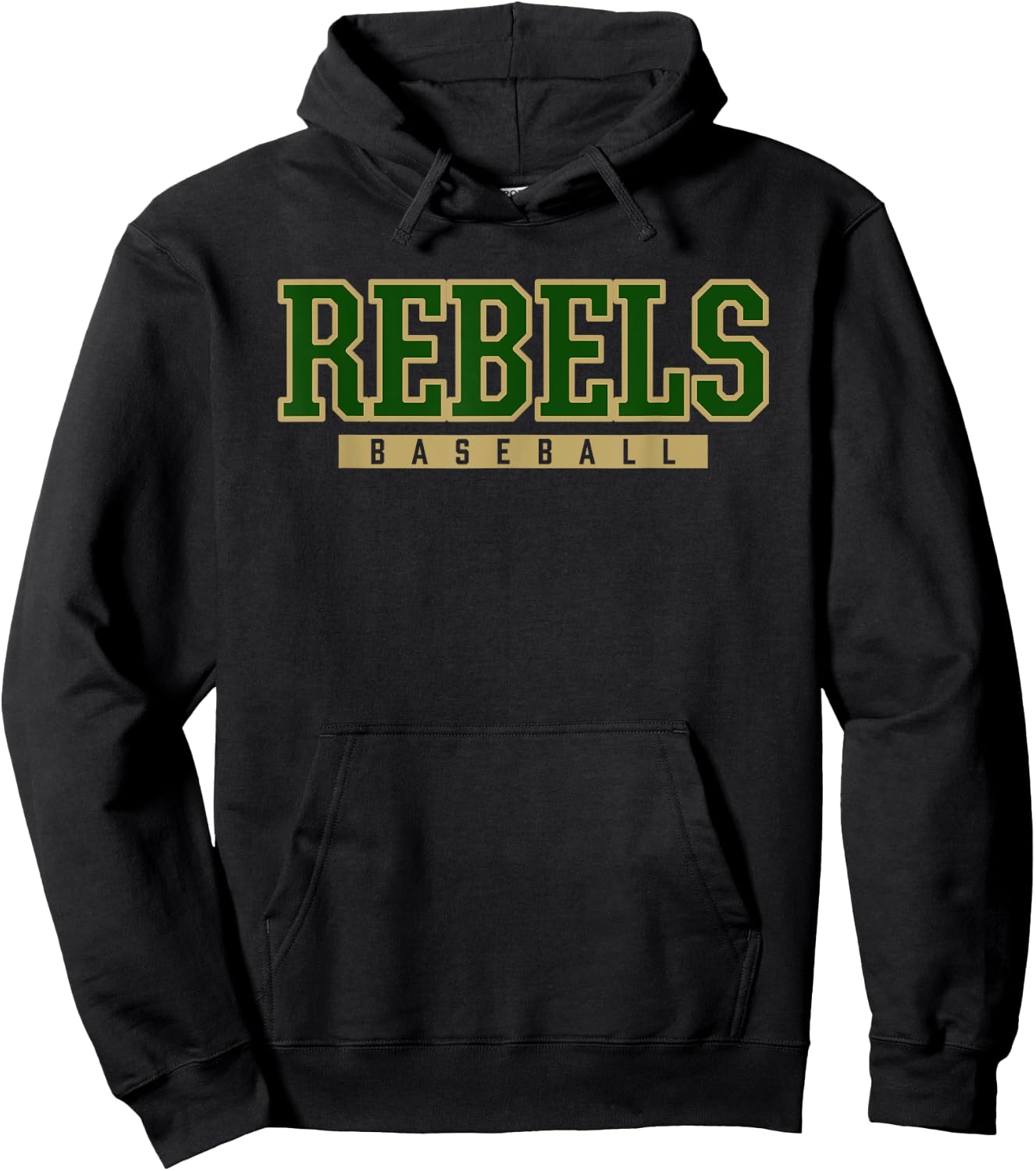 North Duplin Rebels Baseball Hoodie - Hoodie | Black