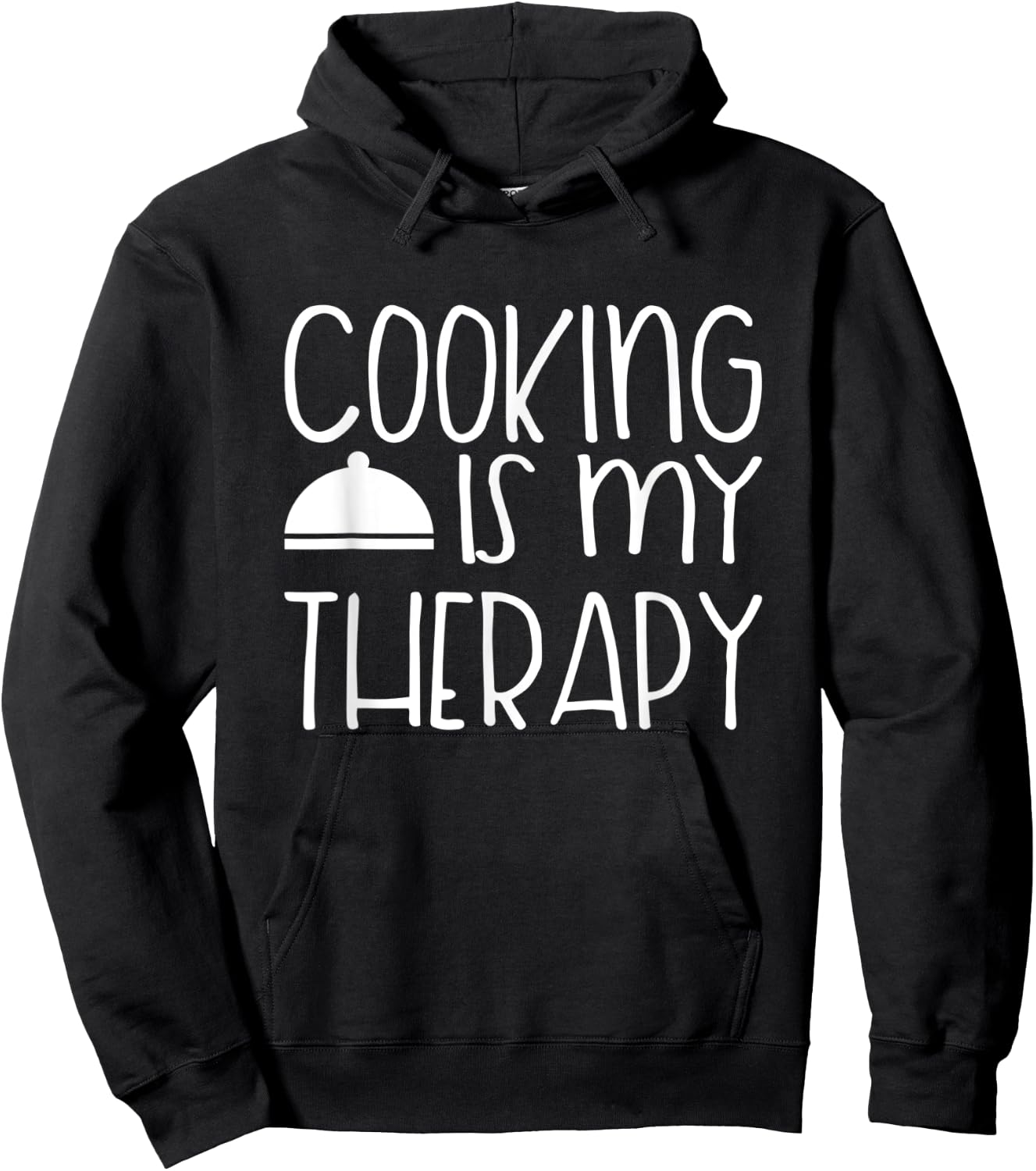 Cooking Is My Therapy - Culinary Chef Design Hoodie - Hoodie | Black