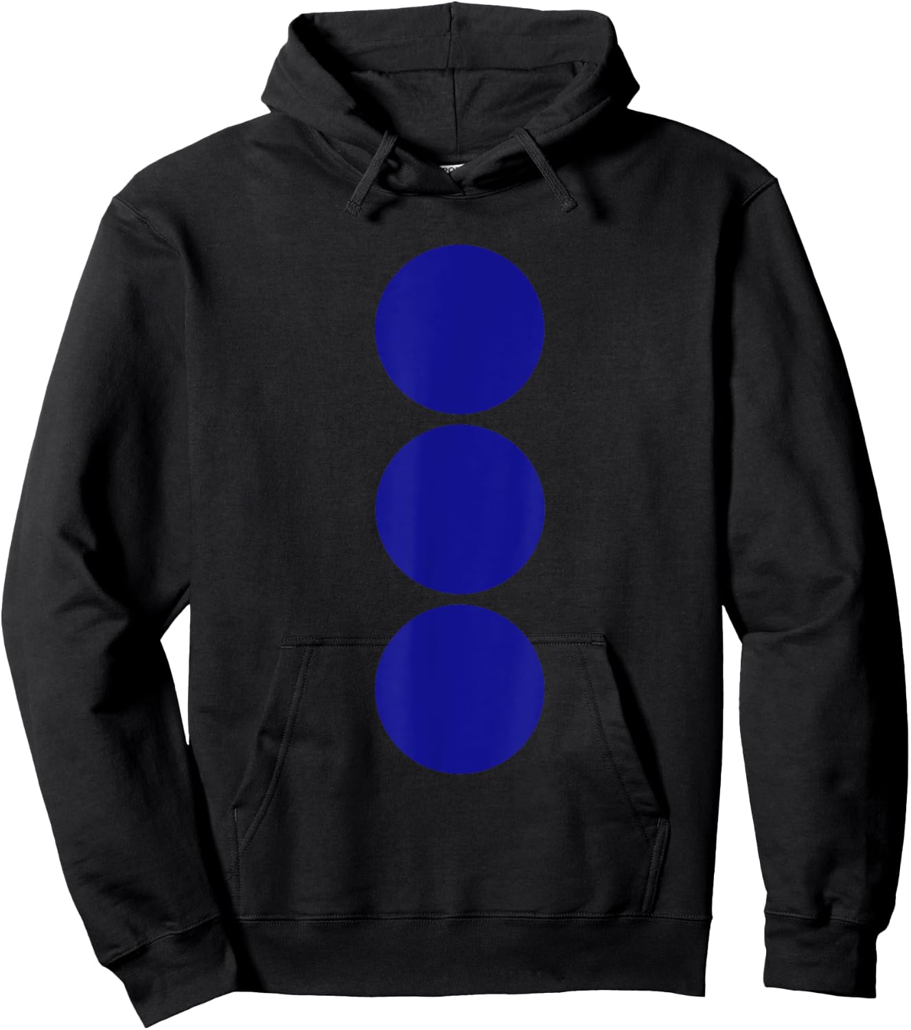 Twister Game Blue Matching Group Costume Hoodie - Hoodie | Black