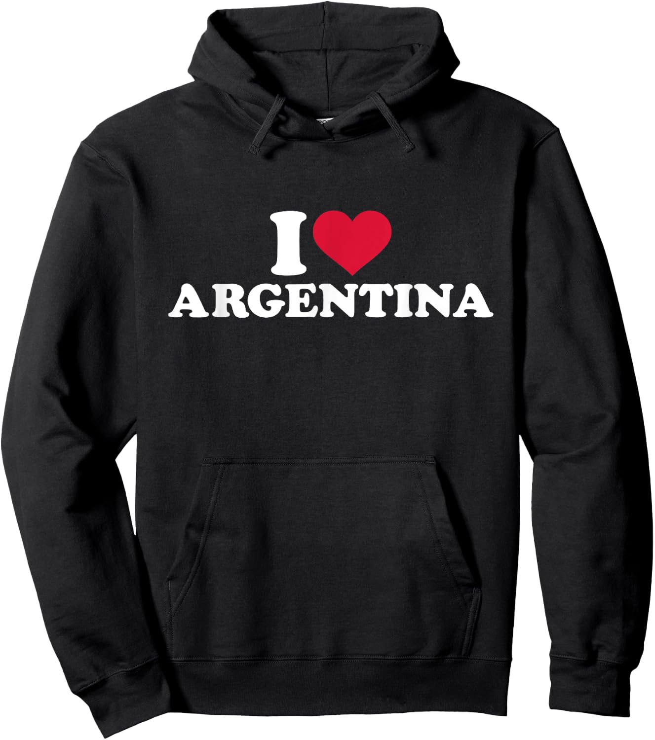 I love Argentina Hoodie - Hoodie | Black