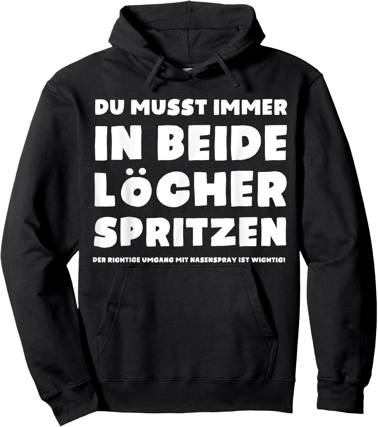 Funny Spruch Motiv Herren mit Sprüche Lustig Hoodie - Hoodie | Black