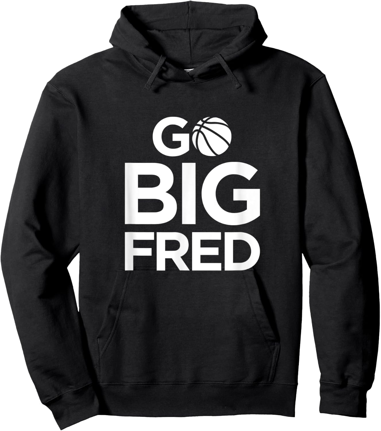 Go Big Fred Hoodie - Hoodie | Black