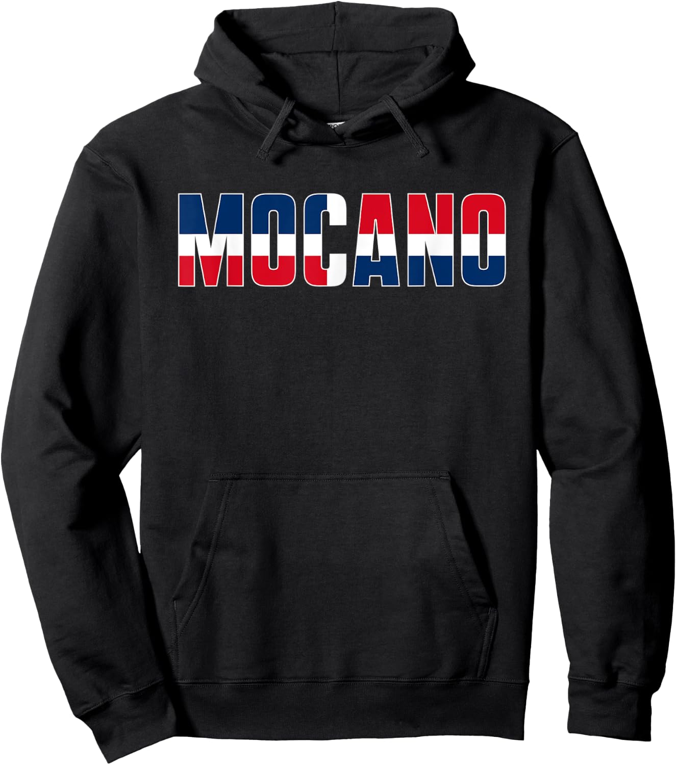 Dominican Republic DR Flag for Mocanos Hoodie - Hoodie | Black
