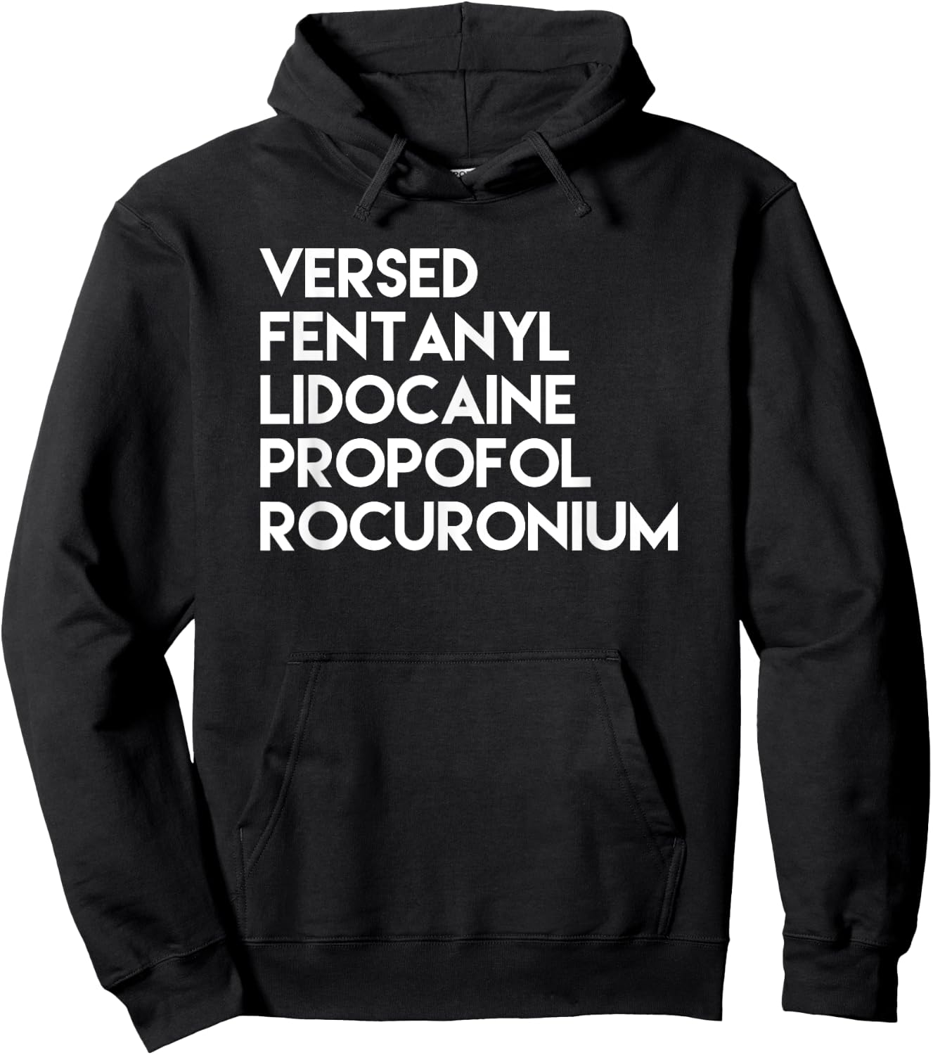 Awesome Anesthesia Induction Hoodie - Hoodie | Black