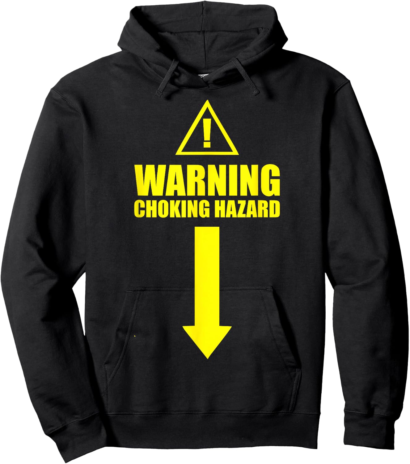 Warning Choking Hazard Popular Gift Hoodie - Hoodie | Black