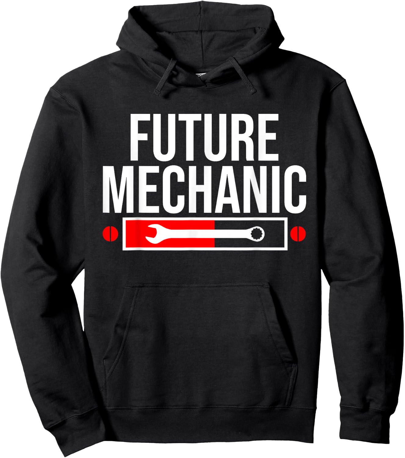 Future Mechanic In Progress Funny Auto Mechanic Humor Gift Hoodie - Hoodie | Black