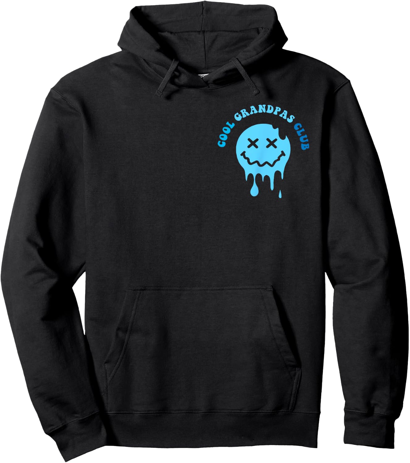 Cool Grandpas Club Shirt Father's Day Grandpa 2 Sided Hoodie - Hoodie | Black