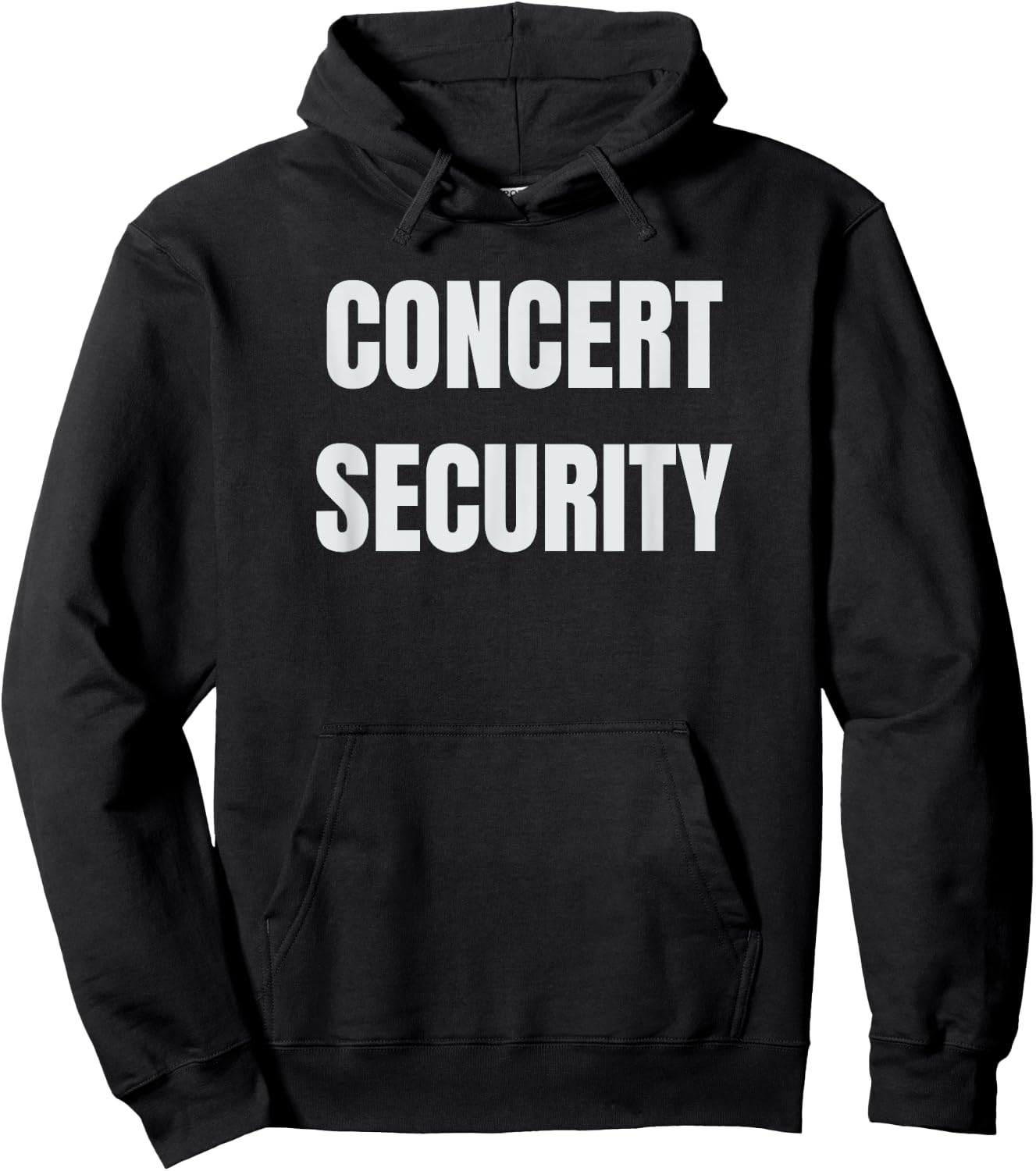 Concert Security Festival T Shirt Hoodie - Hoodie | Black