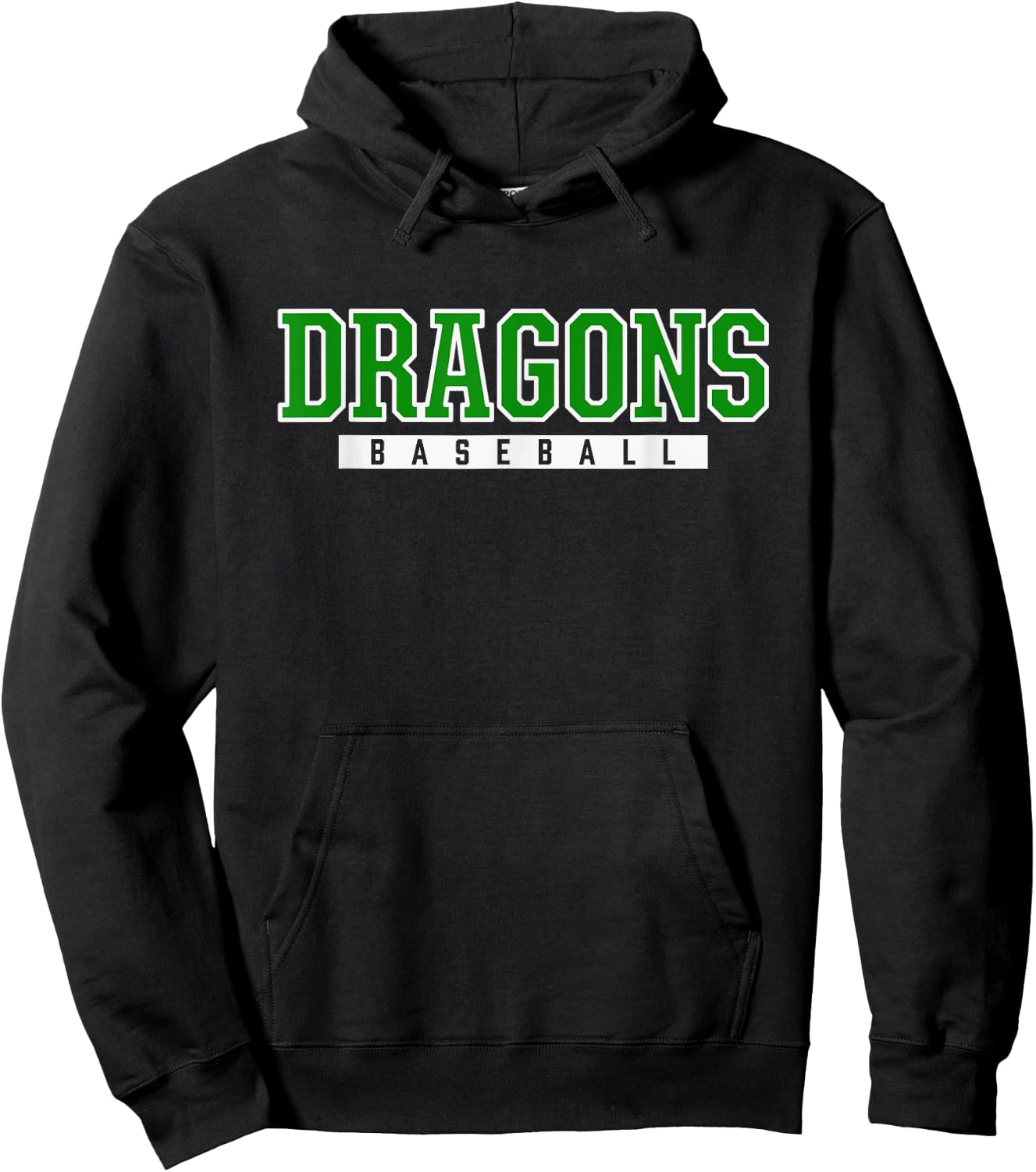 Lewisburg Dragons Baseball Hoodie - Hoodie | Black