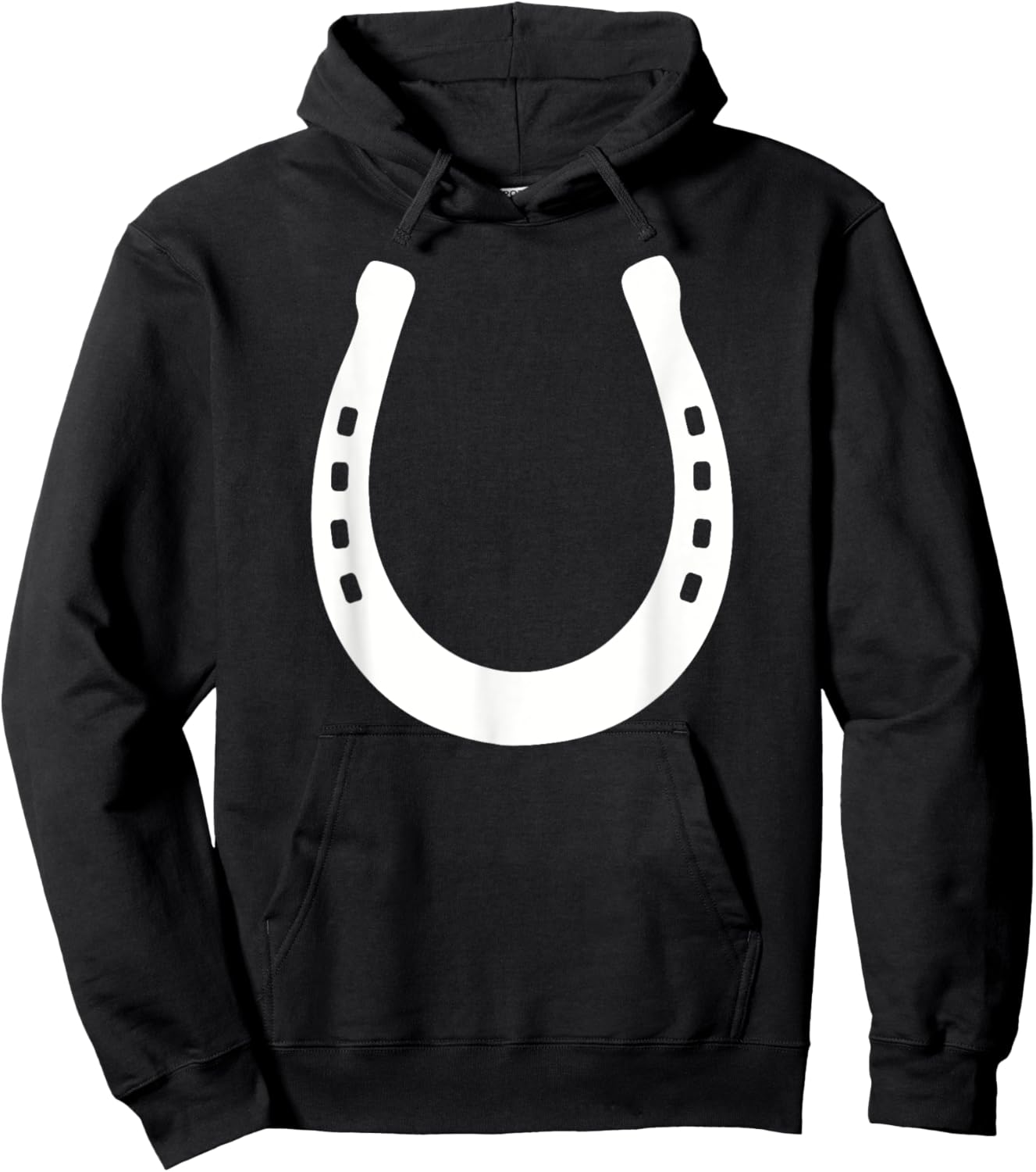 Horseshoe Hoodie - Hoodie | Black