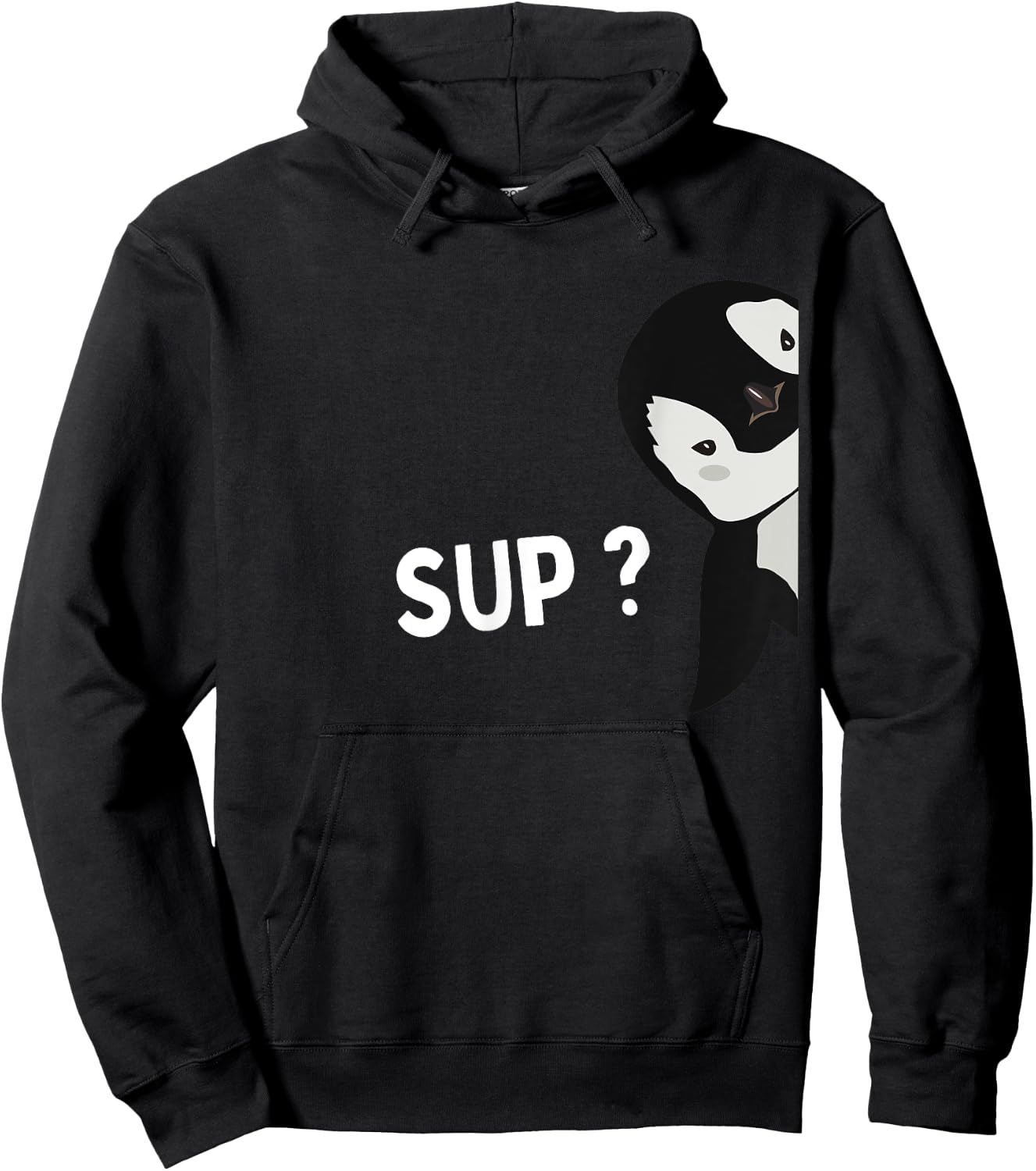 Funny Penguin Lover Hoodie - Hoodie | Black