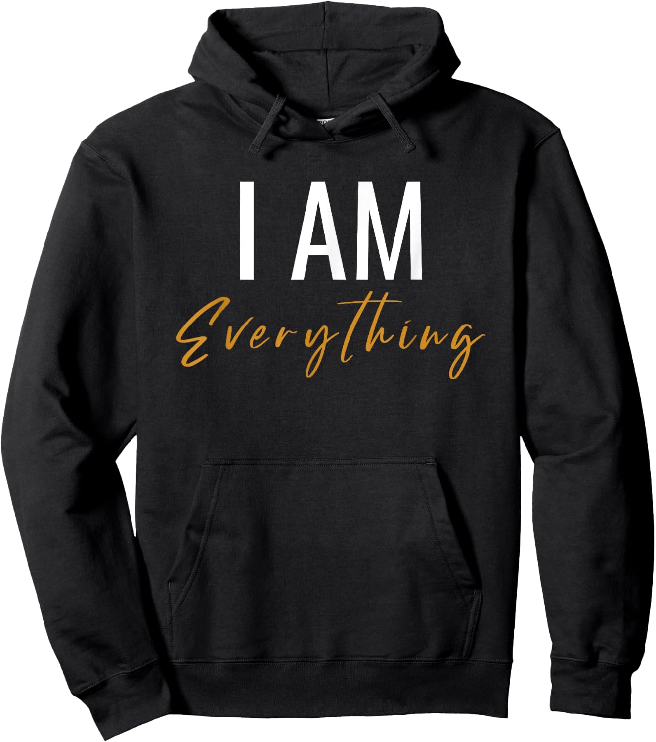 I Have Everything I Need I Am Everything Couples Matching Hoodie - Hoodie | Black