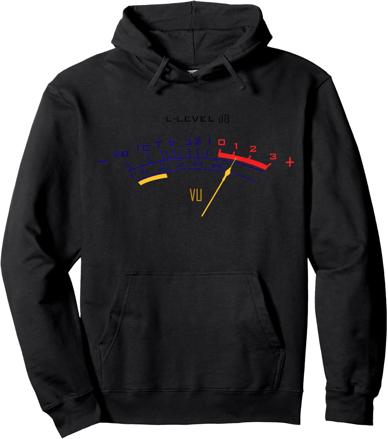 Analog, VU meter Hoodie - Hoodie | Black