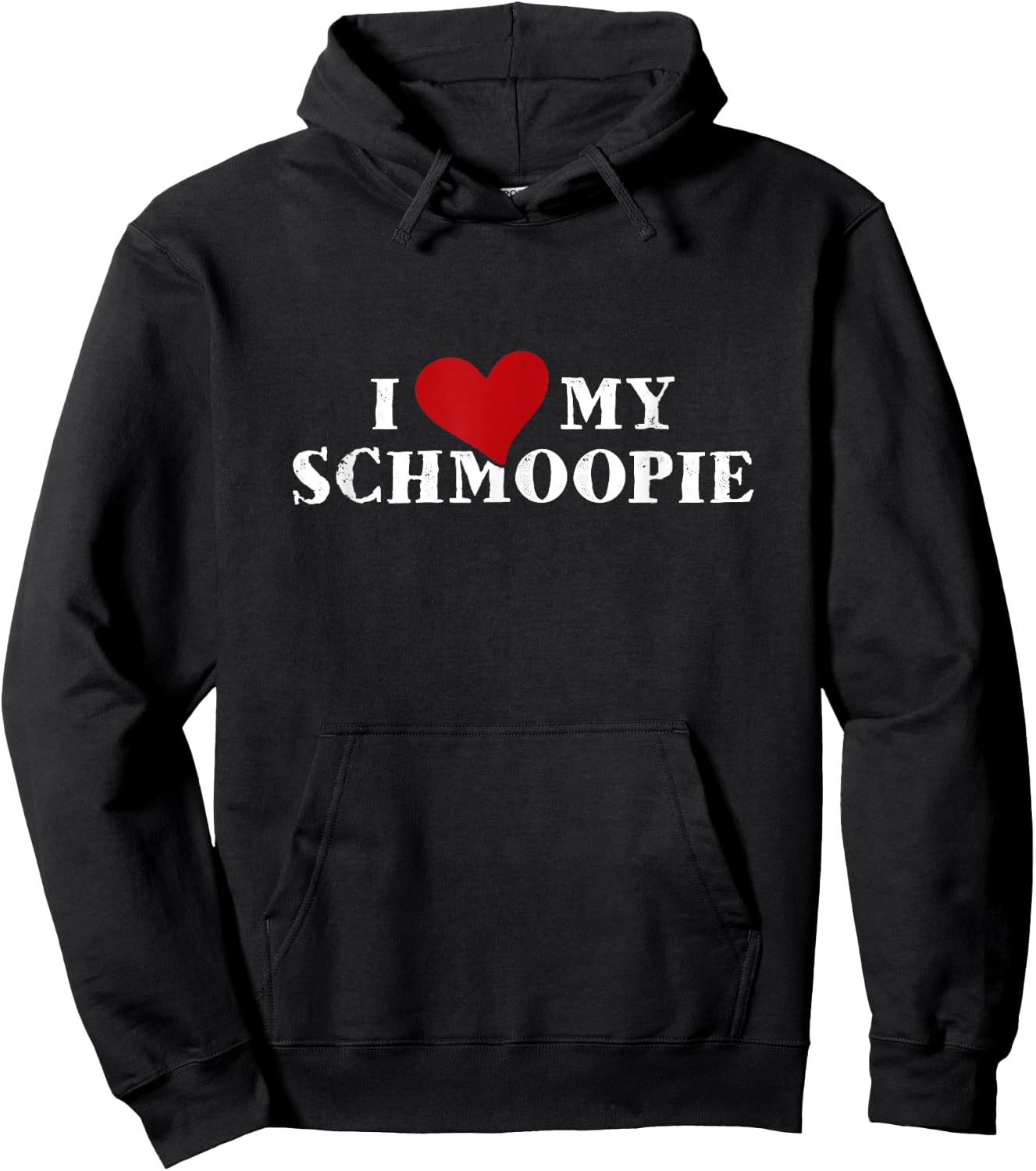 Schmoopie Boyfriend Girlfriend Lovers Pet Name Hoodie - Hoodie | Black