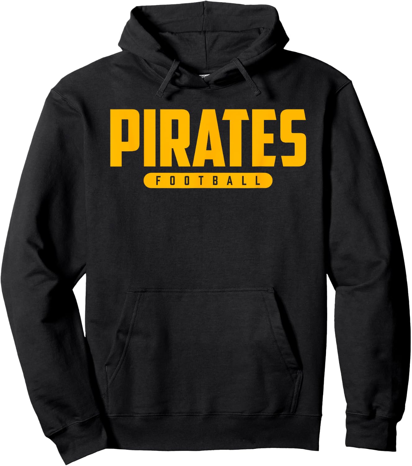 Poth Pirates Football Hoodie - Hoodie | Black