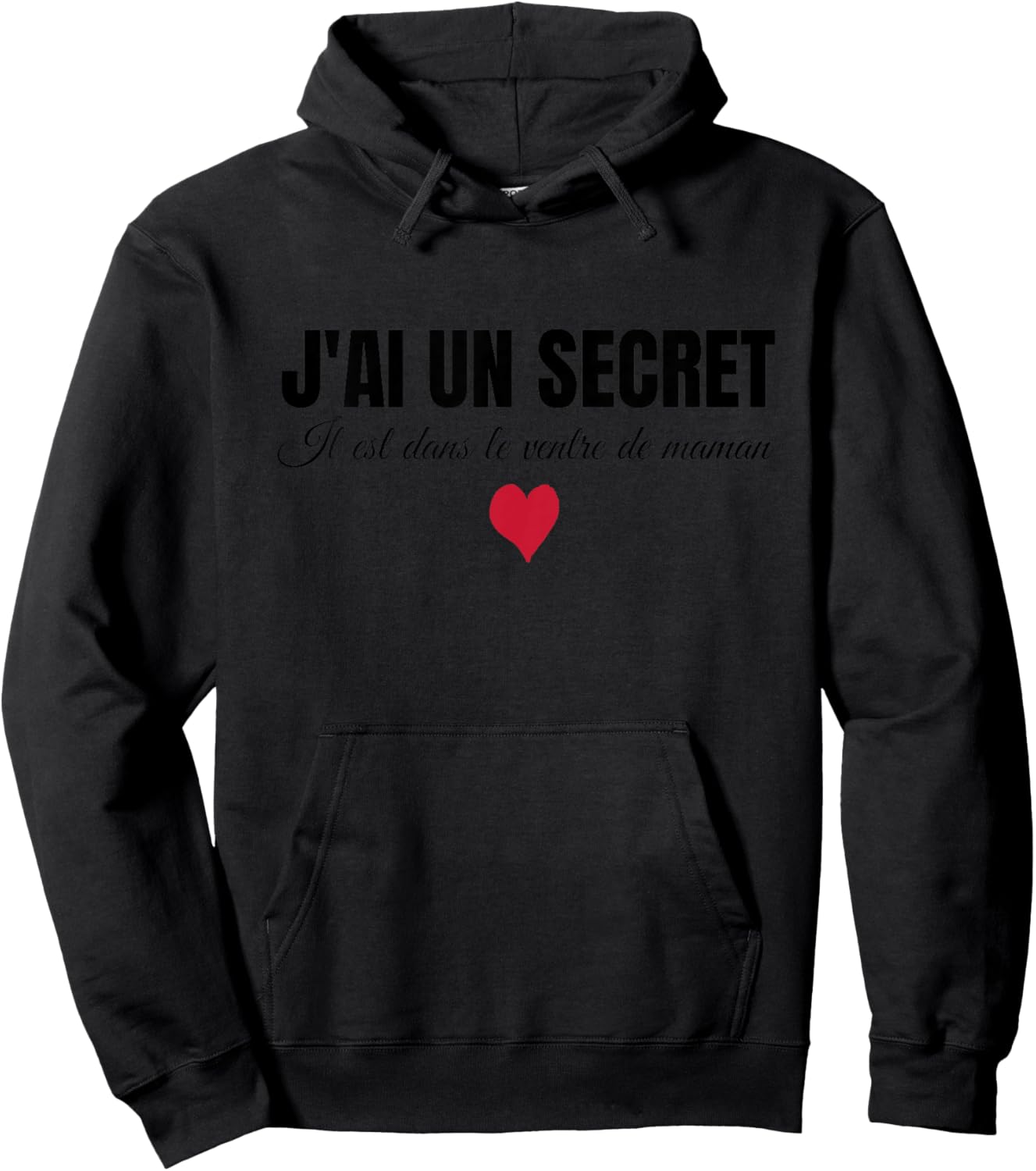 Enfant J'Ai Un Secret, Future Big Brother, Future Big Sister Hoodie - Hoodie | Black