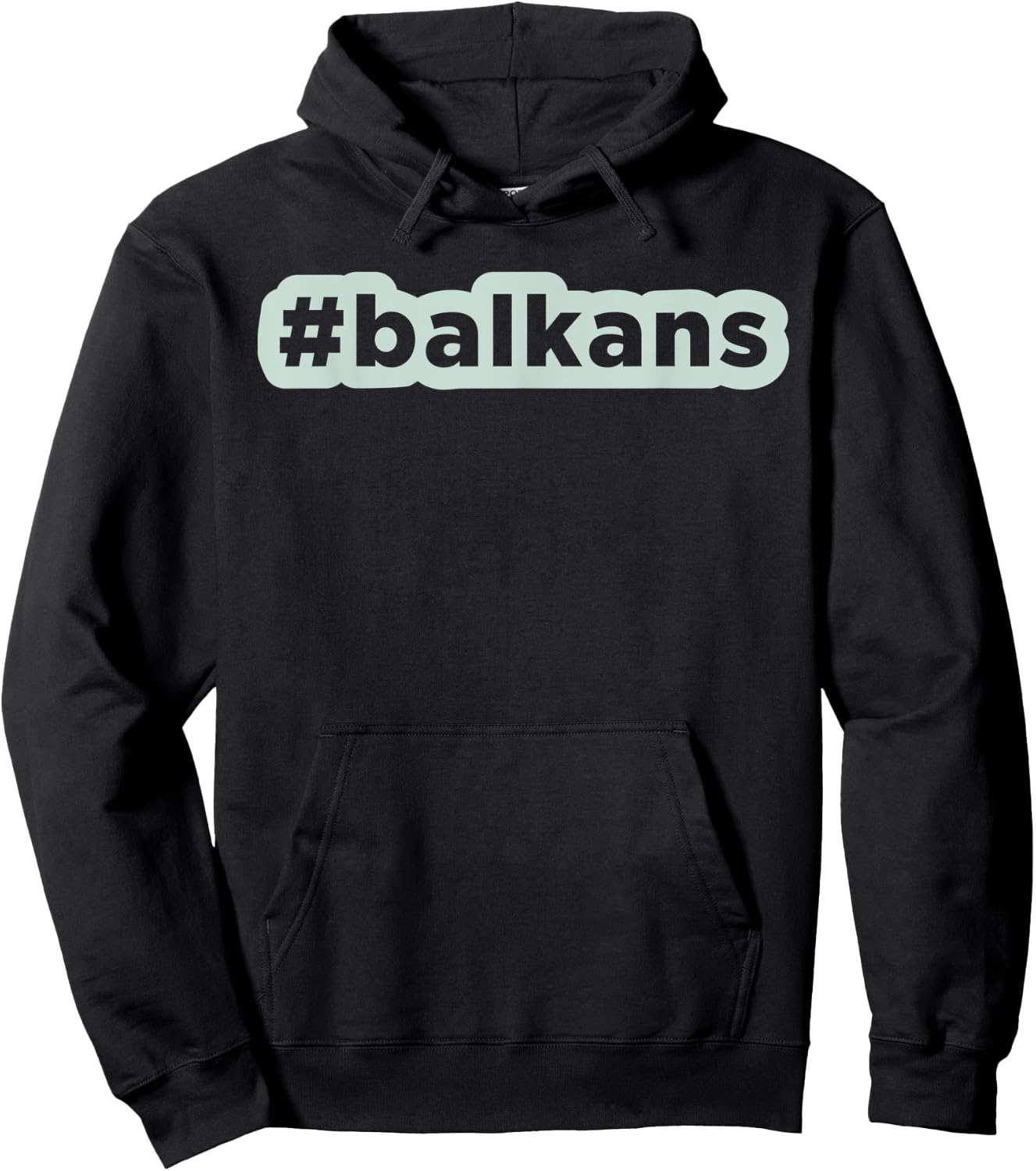 Balkan Kid Bosnian Serbia Macedonia Croatia Jugoslavia Brate Hoodie - Hoodie | Black
