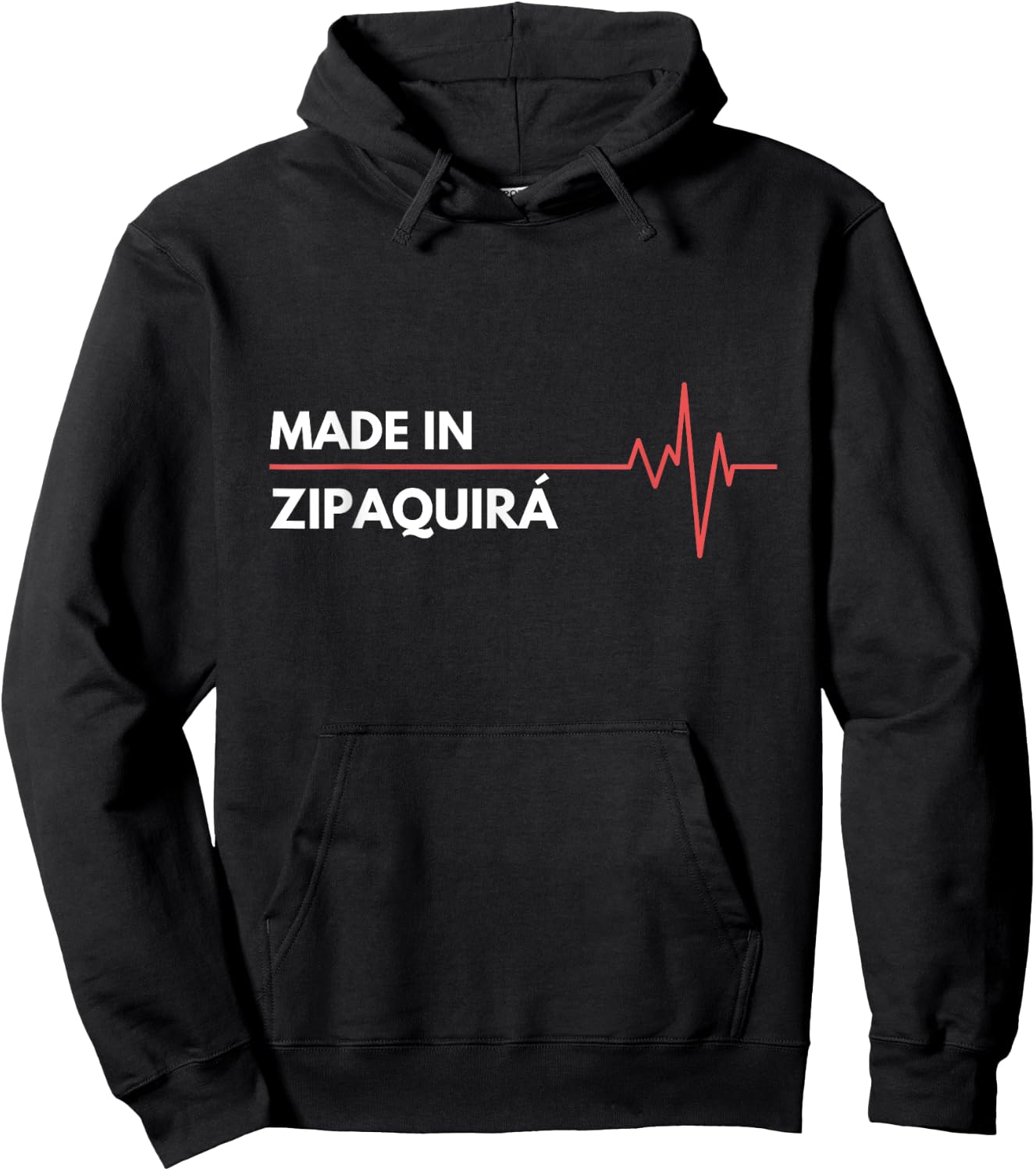 Made In Zipaquira Colombia City Of Birth Hometown Hoodie - Hoodie | Black