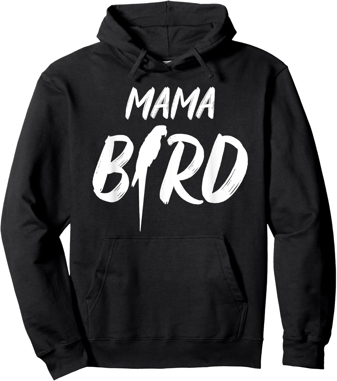 Mama Bird Pregnancy Announce Noble Parrots Animal Outfit Hoodie - Hoodie | Black