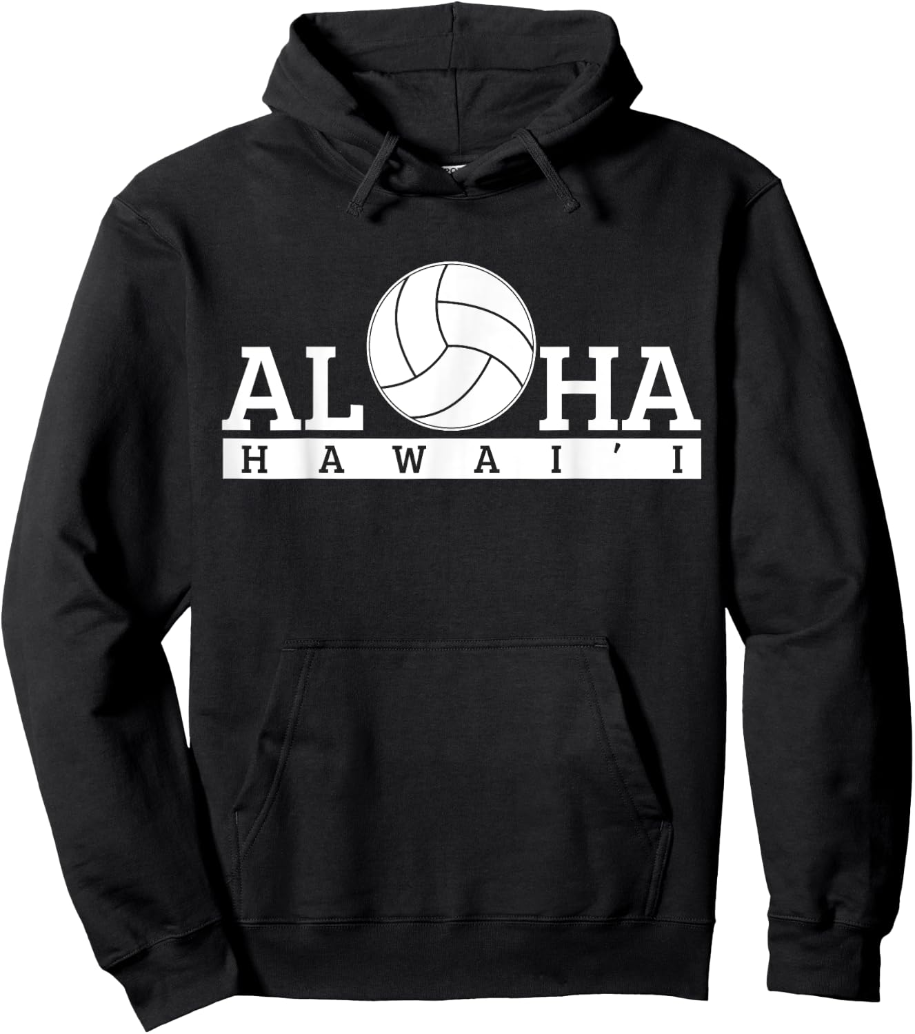 Volleyball Hawaii Hawaii Beach Aloha Gift Hoodie - Hoodie | Black