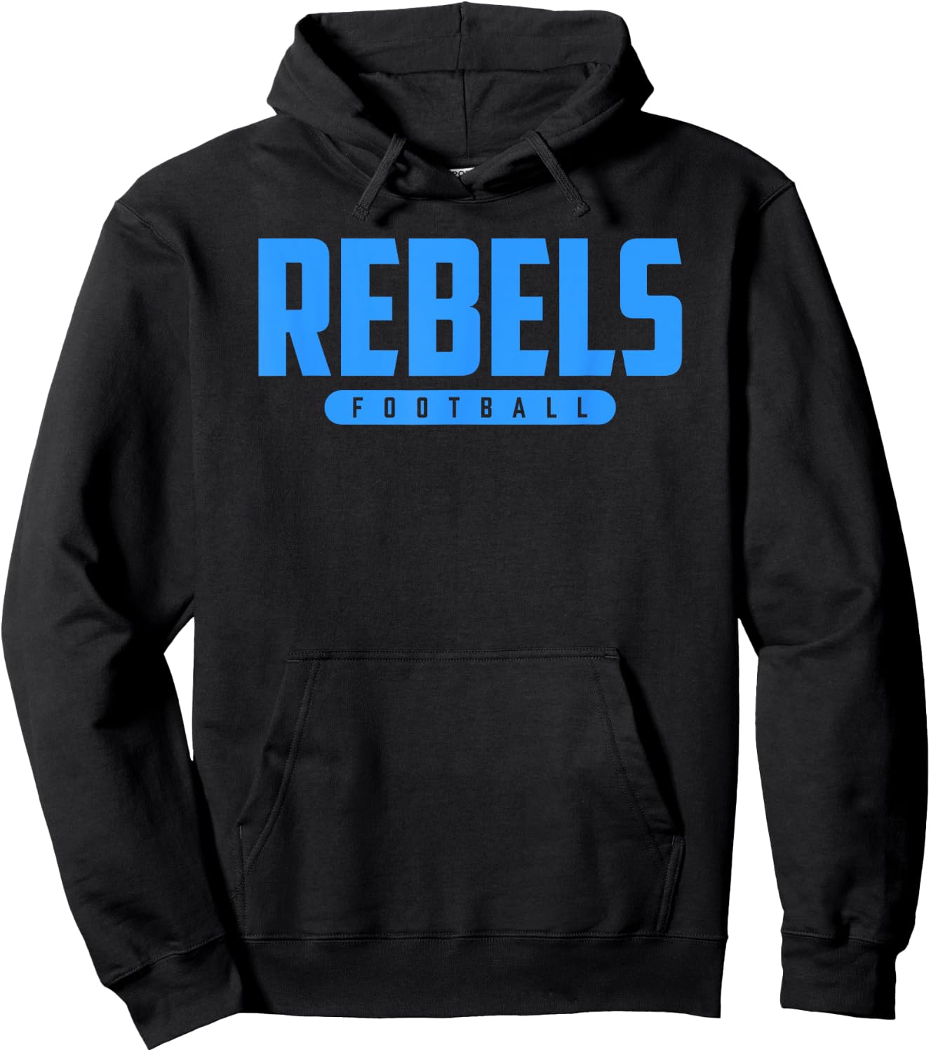 Boone County Rebels Football Hoodie - Hoodie | Black