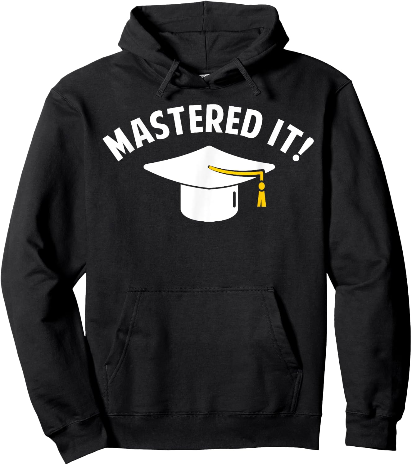 Cool Masters Degree Graduation Women Masters Degree Hoodie - Hoodie | Black