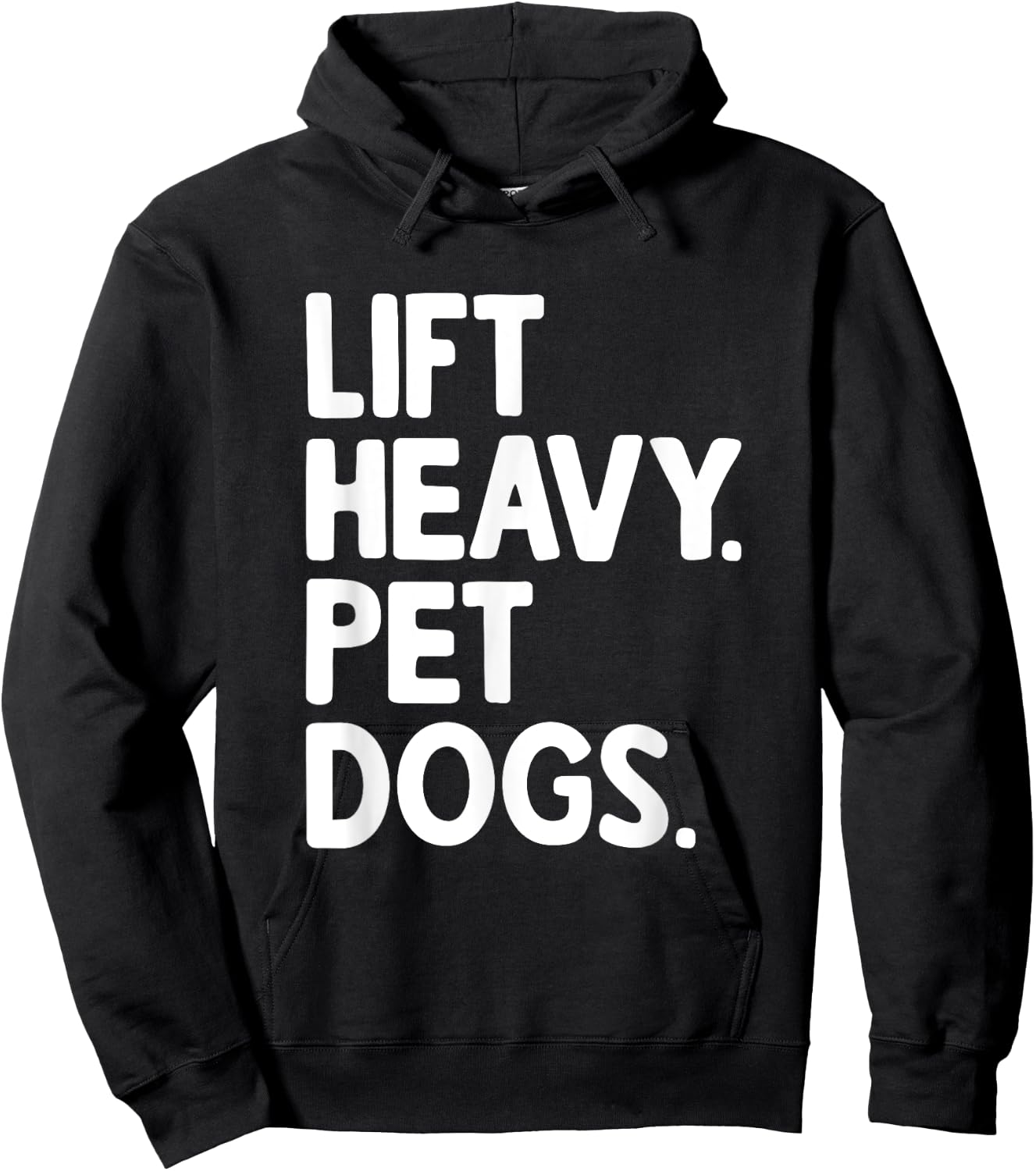 Lift Heavy Pet Dogs Hoodie - Hoodie | Black