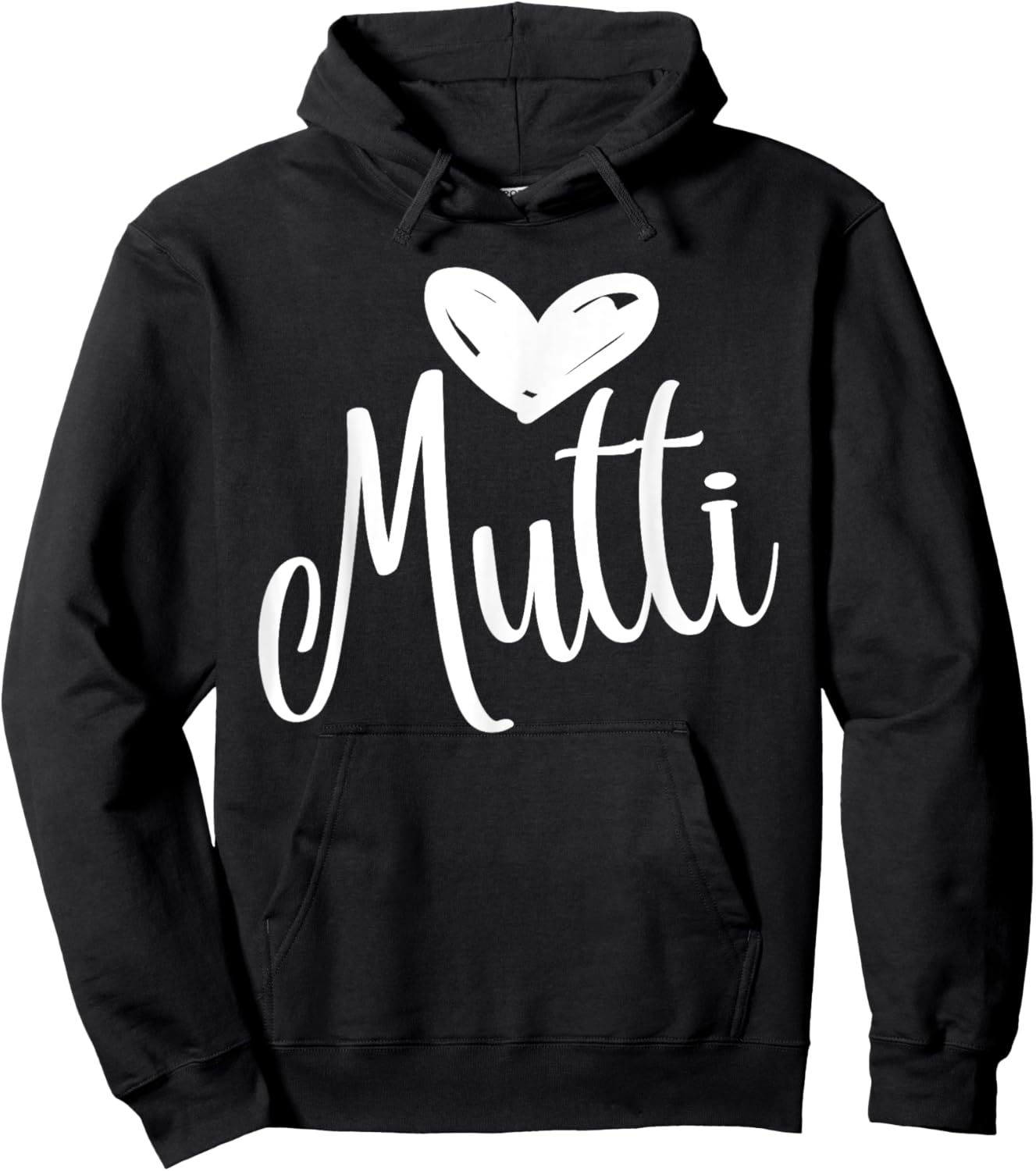 Mutti Love – I Love My Mommy – Mother Mama Mammi Mommy Mom Hoodie - Hoodie | Black