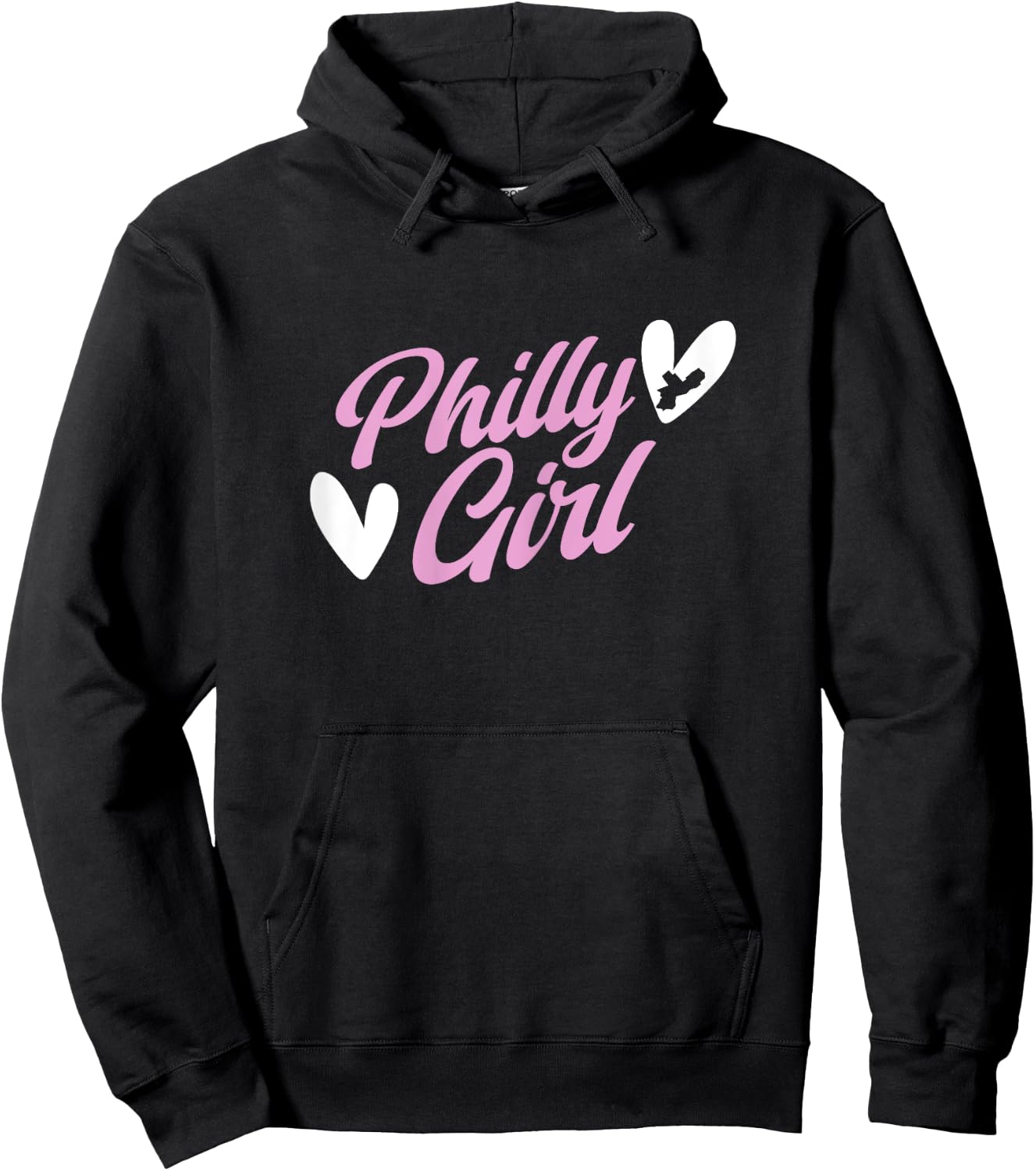 Philadelphia Pennsylvania Philly Girl Hoodie - Hoodie | Black