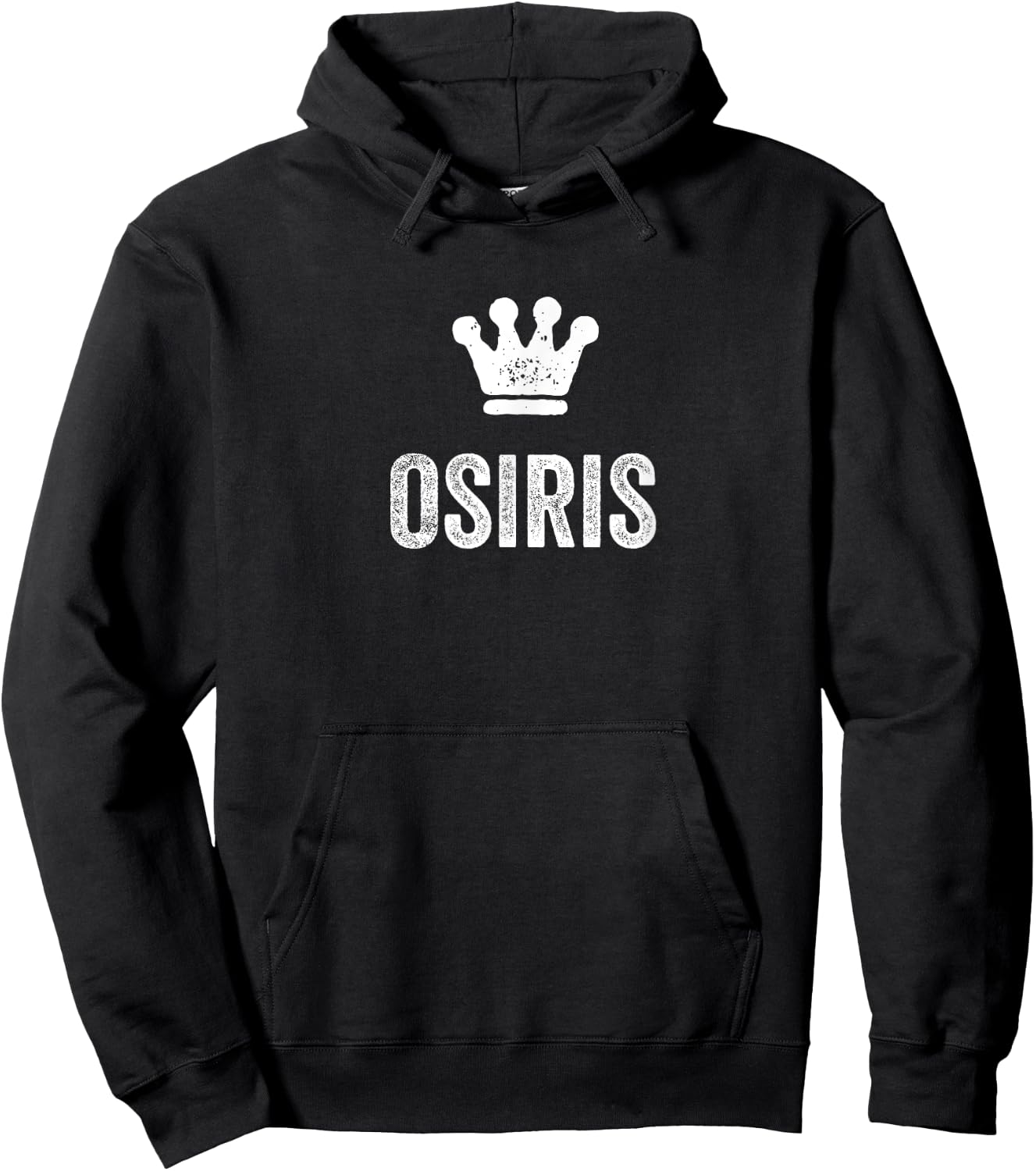 Osiris the King / Crown & Name Design Called Osiris Hoodie - Hoodie | Black