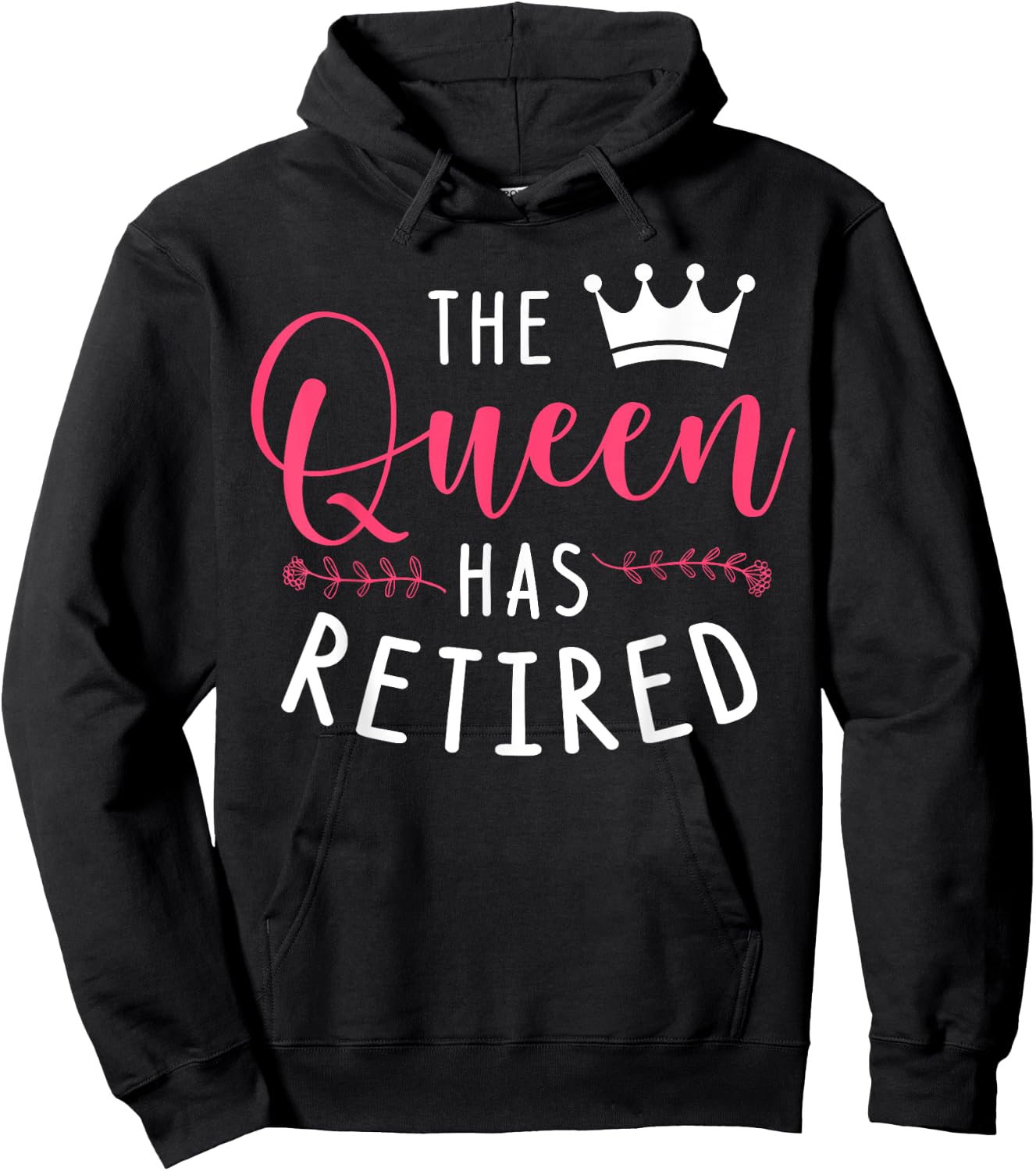 The Queen Has Retired Hoodie - Hoodie | Black