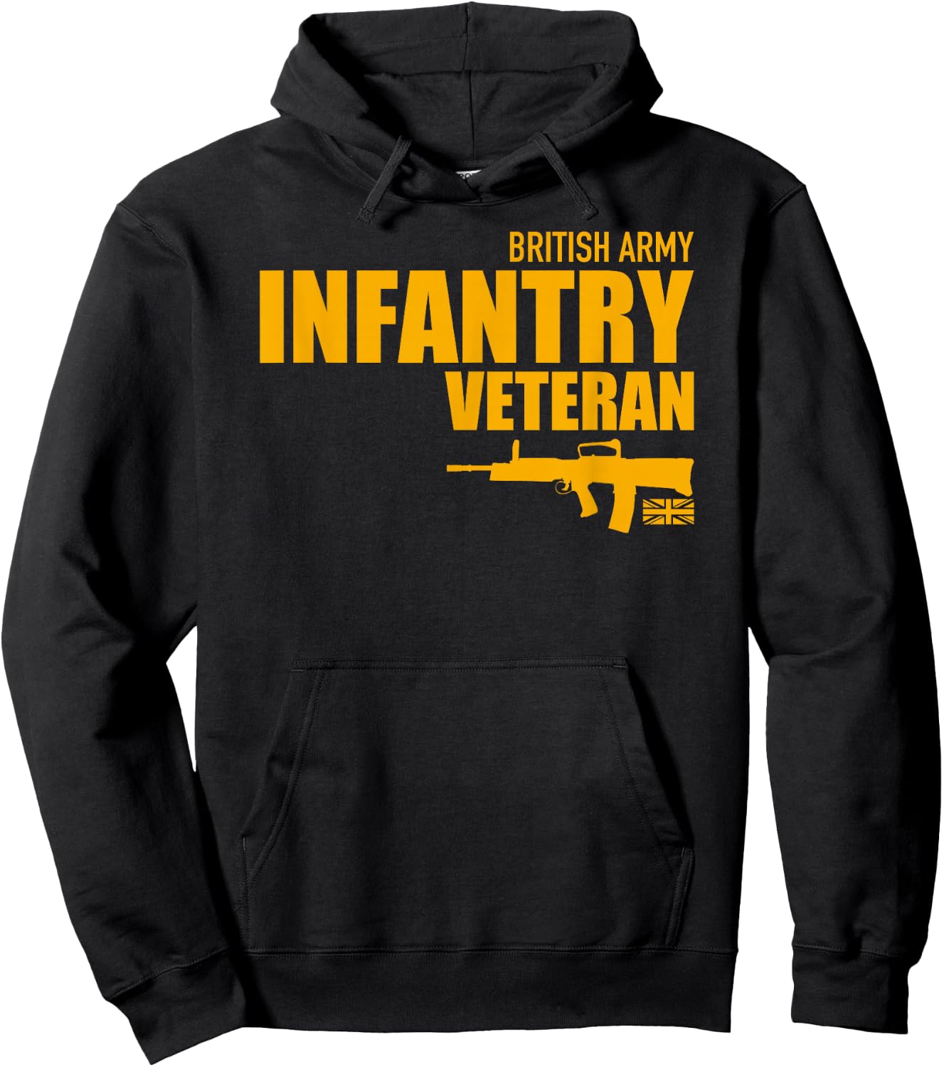 British Army Infantry Veteran Hoodie - Hoodie | Black