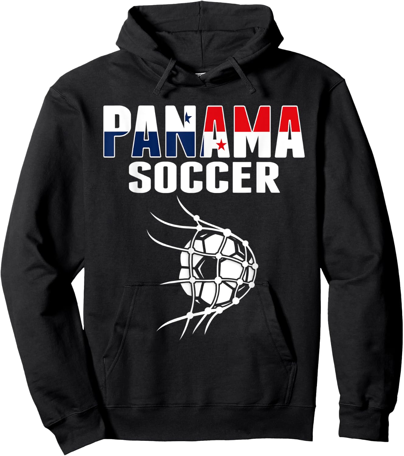 Panama Soccer Fans Jersey - Support Panamanian Football Team Hoodie - Hoodie | Black