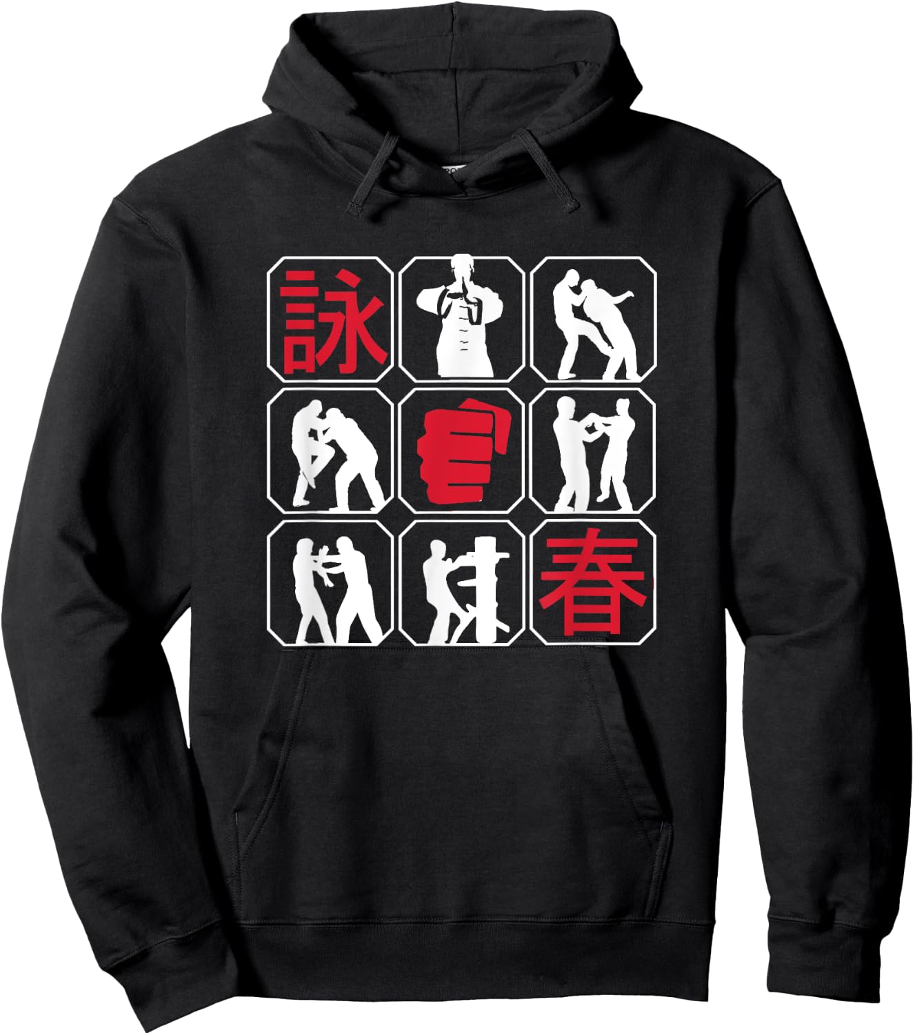Wing Tsun Hoodie - Hoodie | Black