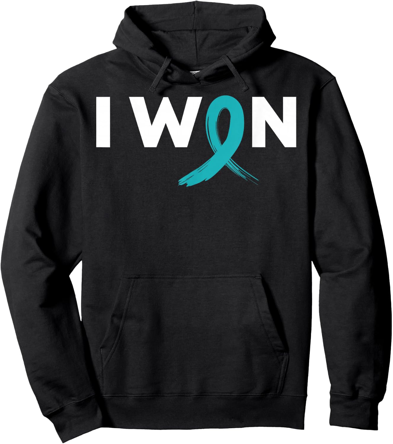 Ovarian Cancer Survivor Hoodie - Hoodie | Black