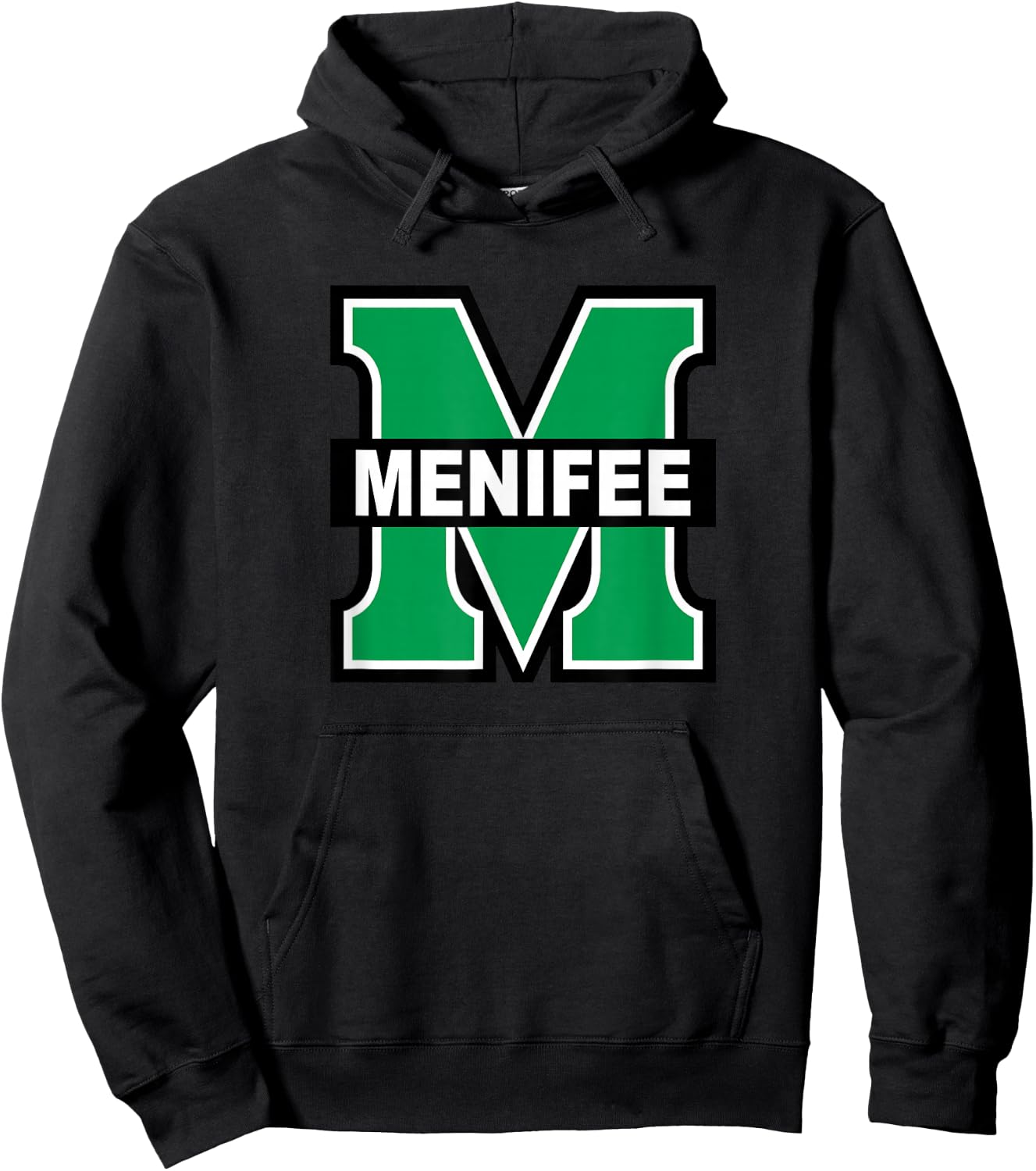 Menifee County High School M Menifee Hoodie - Hoodie | Black