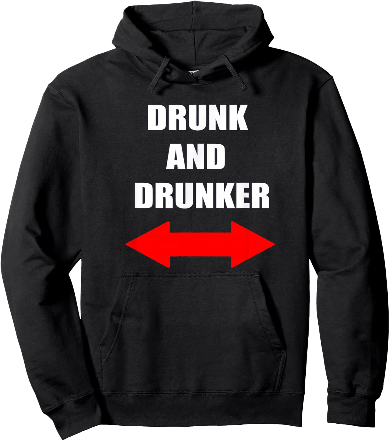 Funny Cruise Alcohol Drinking Drunk and Drunker Hoodie - Hoodie | Black