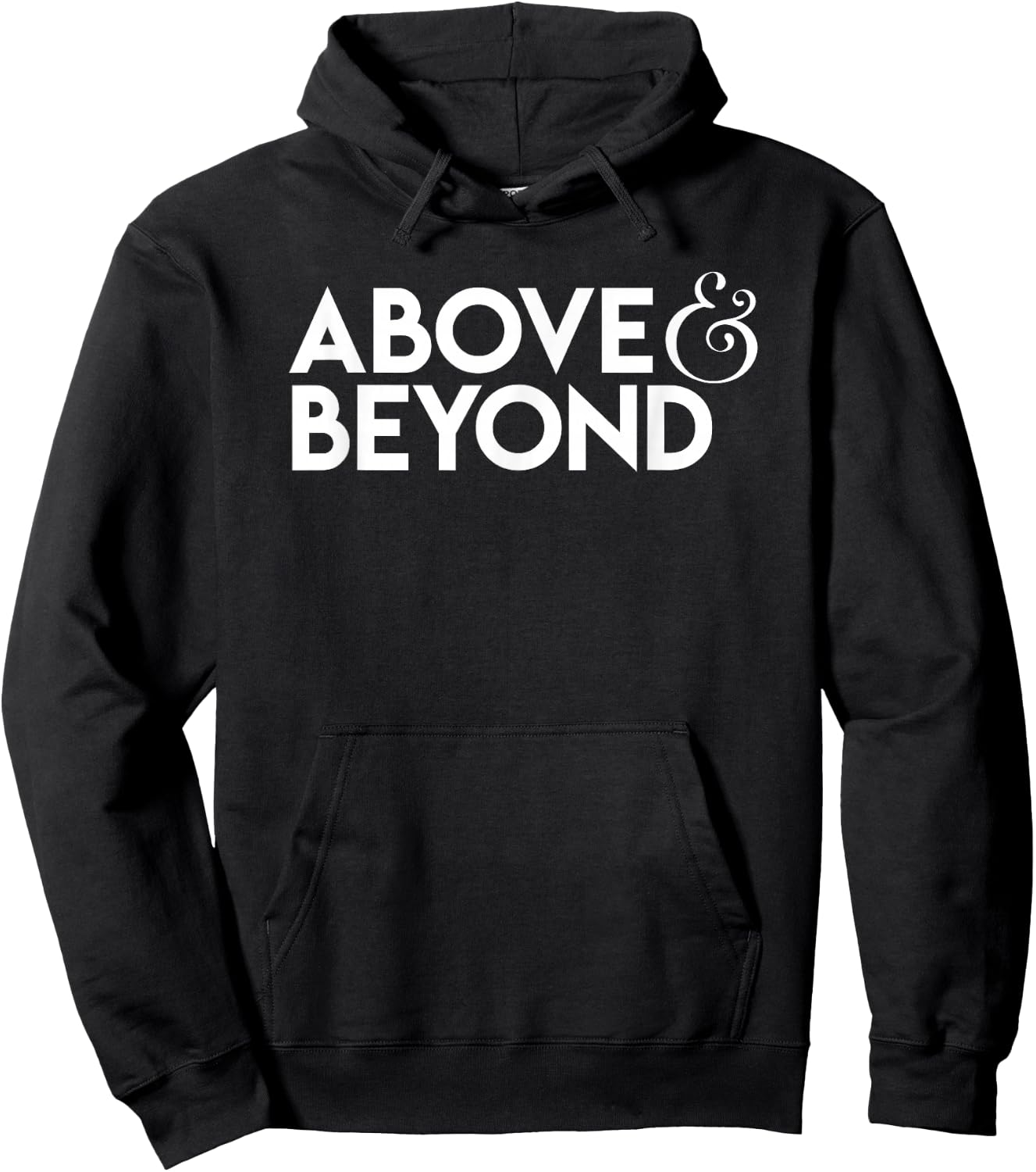 Motivational - Above and Beyond Hoodie - Hoodie | Black