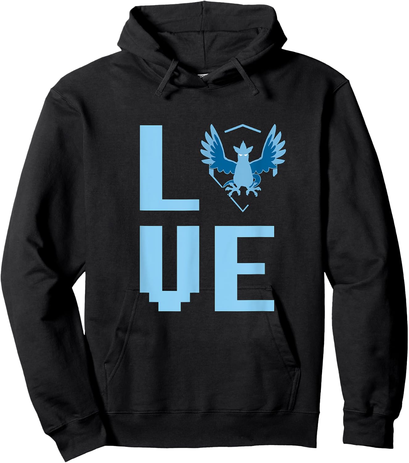 "LOVE" - - Go Mystic Team Hoodie - Hoodie | Black